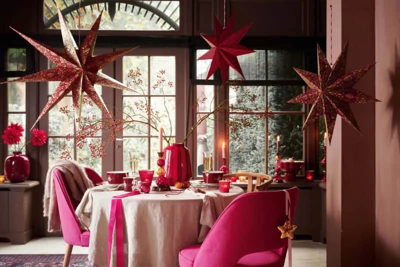 PIP Studio Juleophæng Christmas Julestjerne i Mørkerød, 3