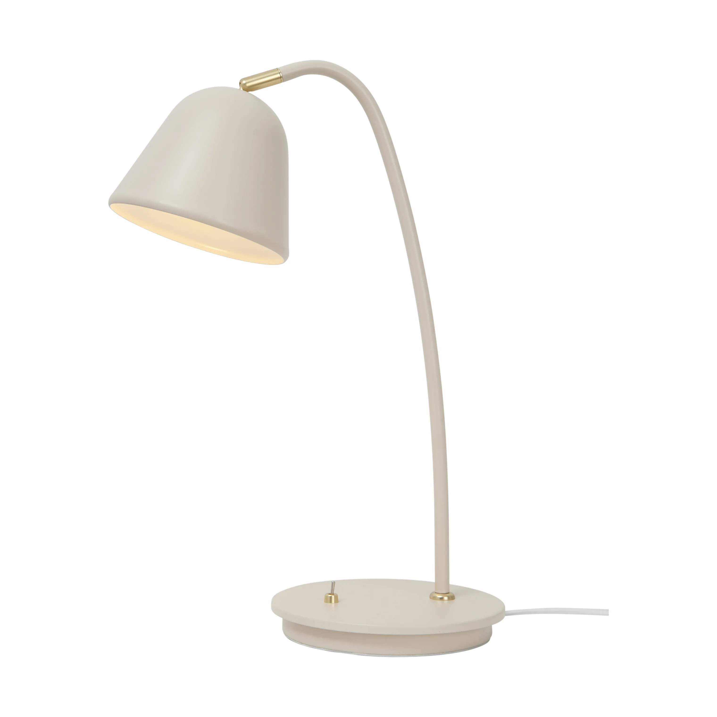 Fleur Bordlampe, beige, large