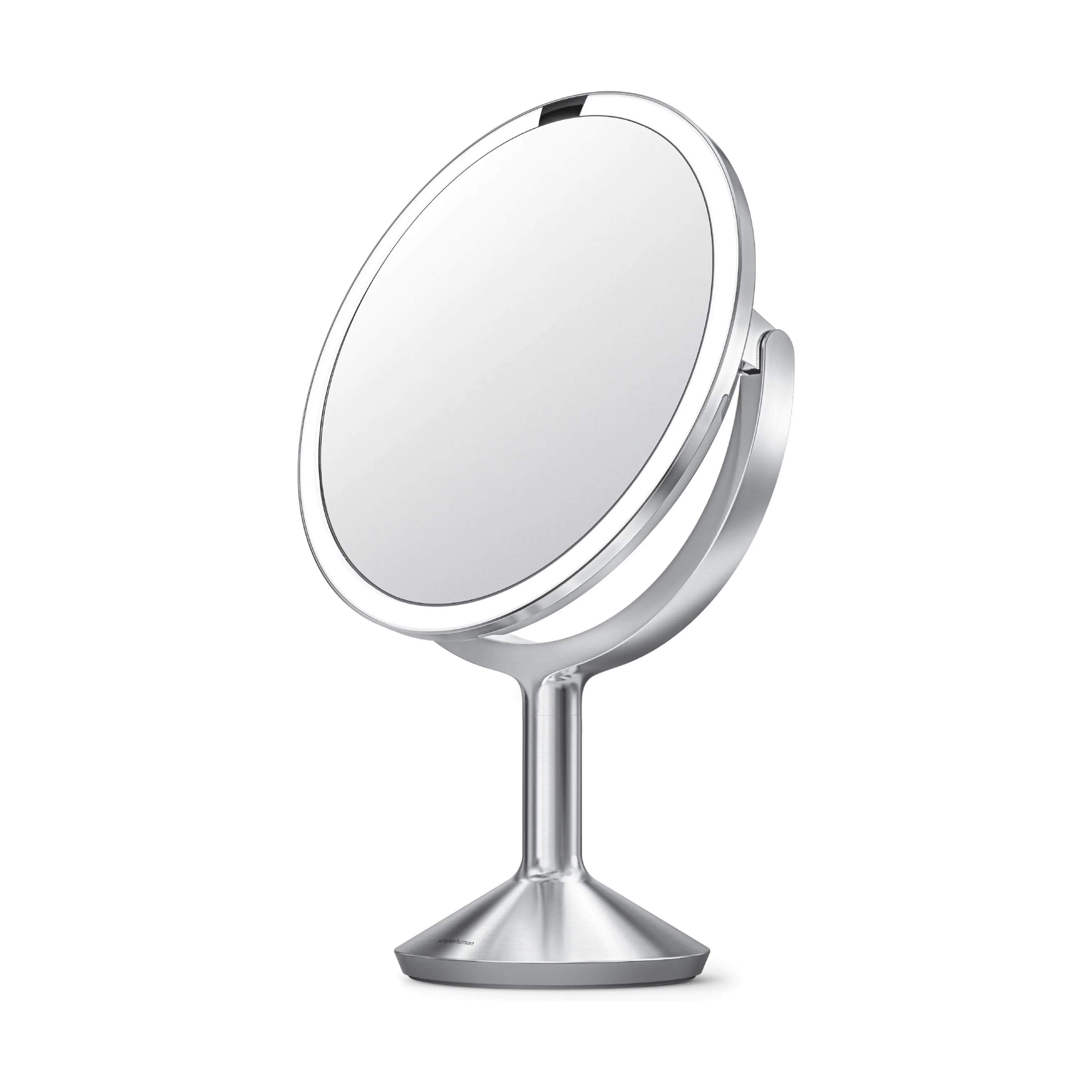 Simplehuman Makeupspejle Makeupspejl Trio Max i Børstet stål, 4