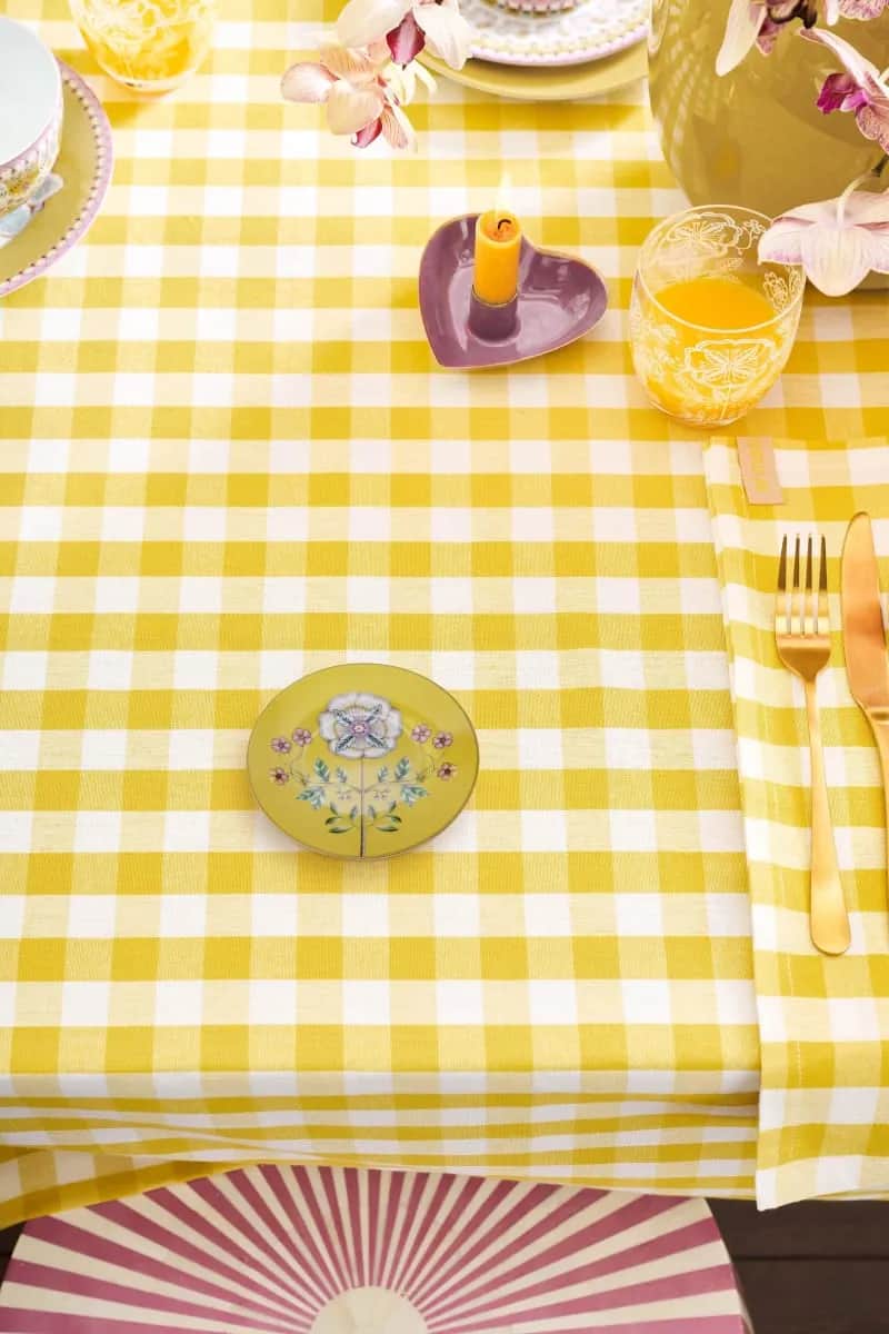 PIP Studio Serveringsfade Lily & Lotus Petit four fad i Yellow, 2