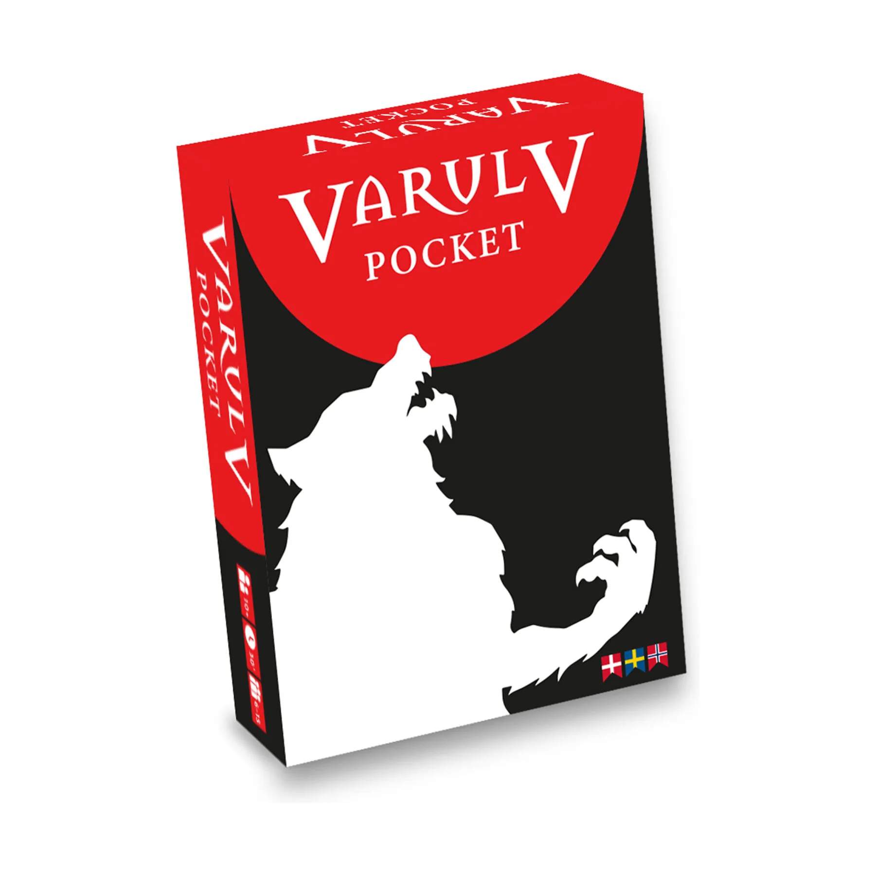 Varulv - Pocket, sort, large