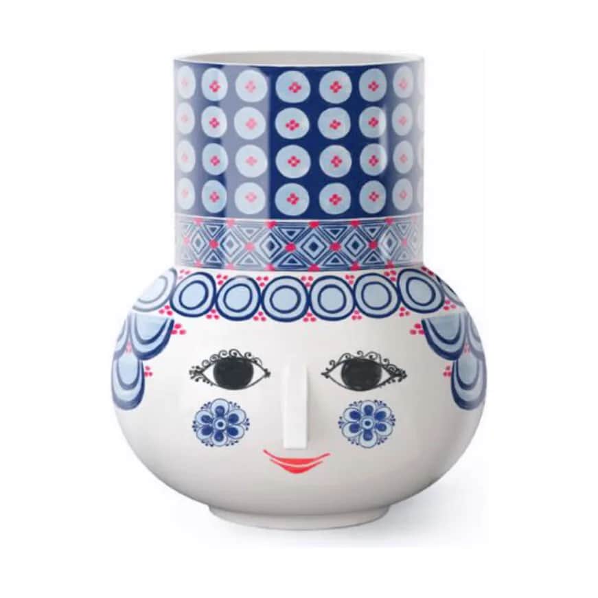 Bjørn Wiinblad Vaser Olga Vase i Blå, 1