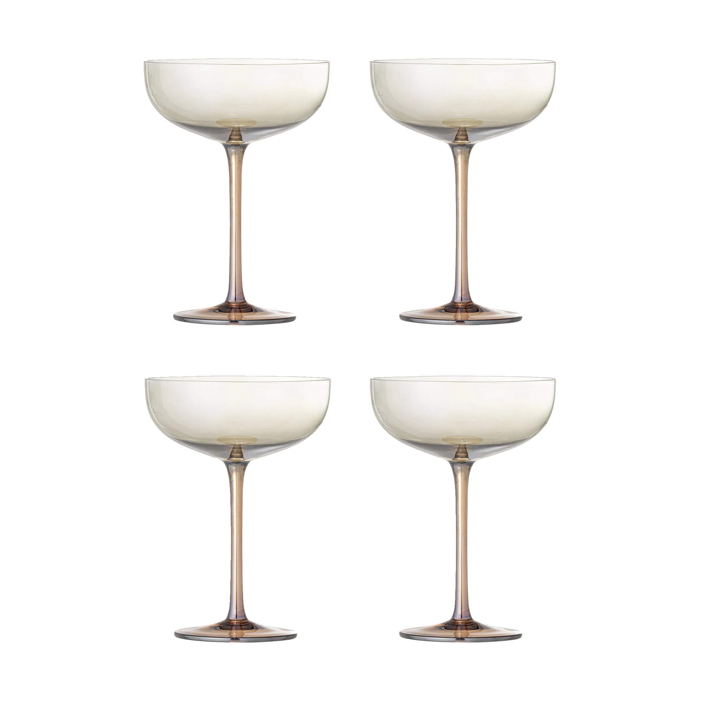 Bloomingville Cocktailglas Aston Cocktailglas - 4 stk. i Bronze, 1