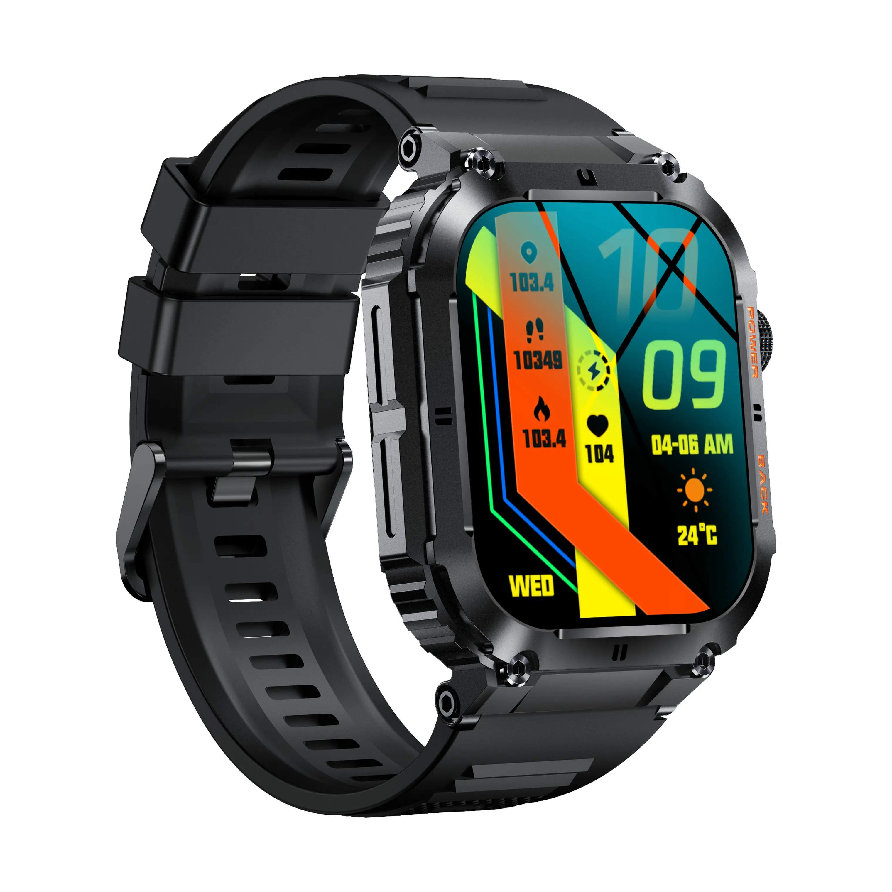 Smartwatch SWC-191, sort, large