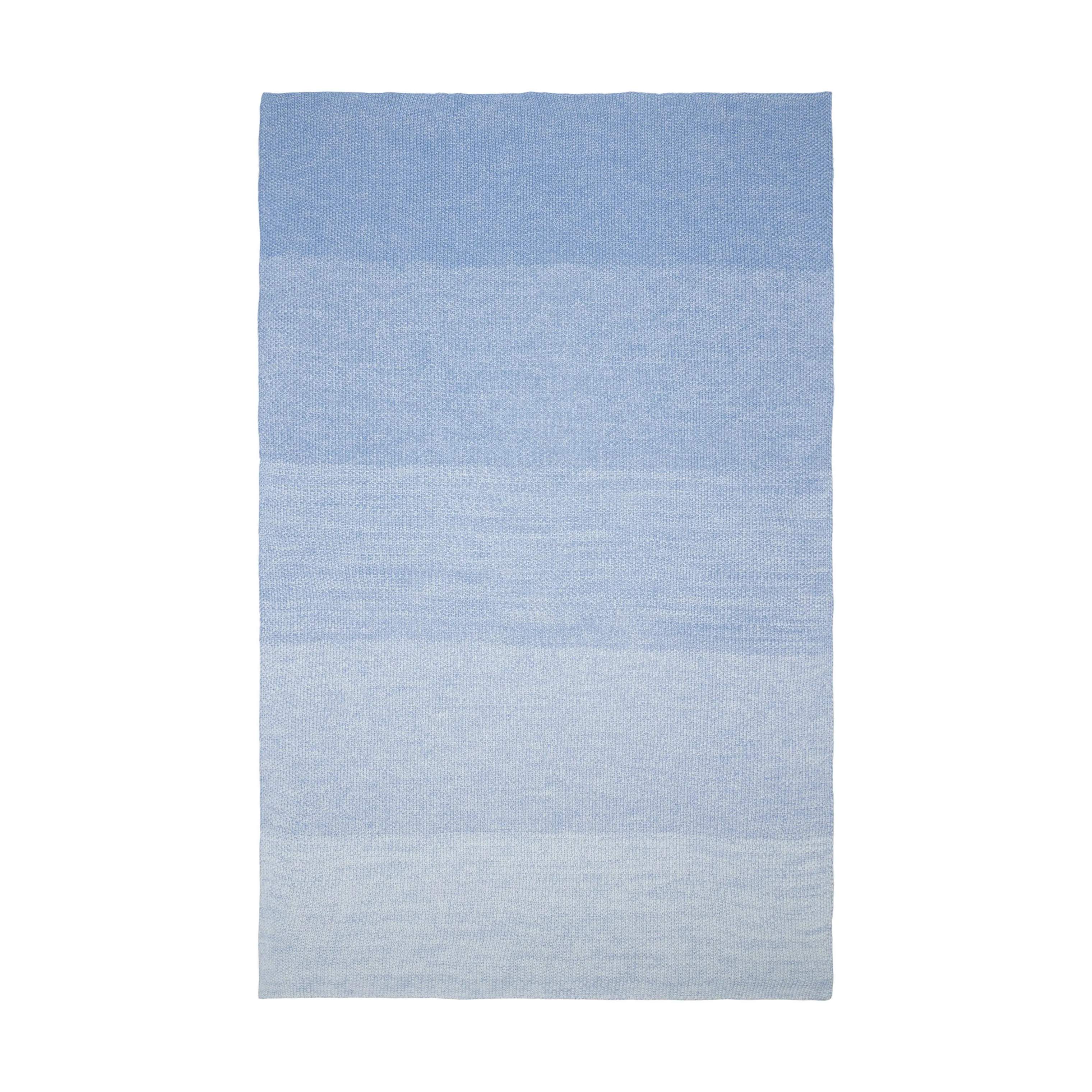 Essenza Plaider Nordic Knit Plaid i Denim Blue, B130 x L170 cm, 3