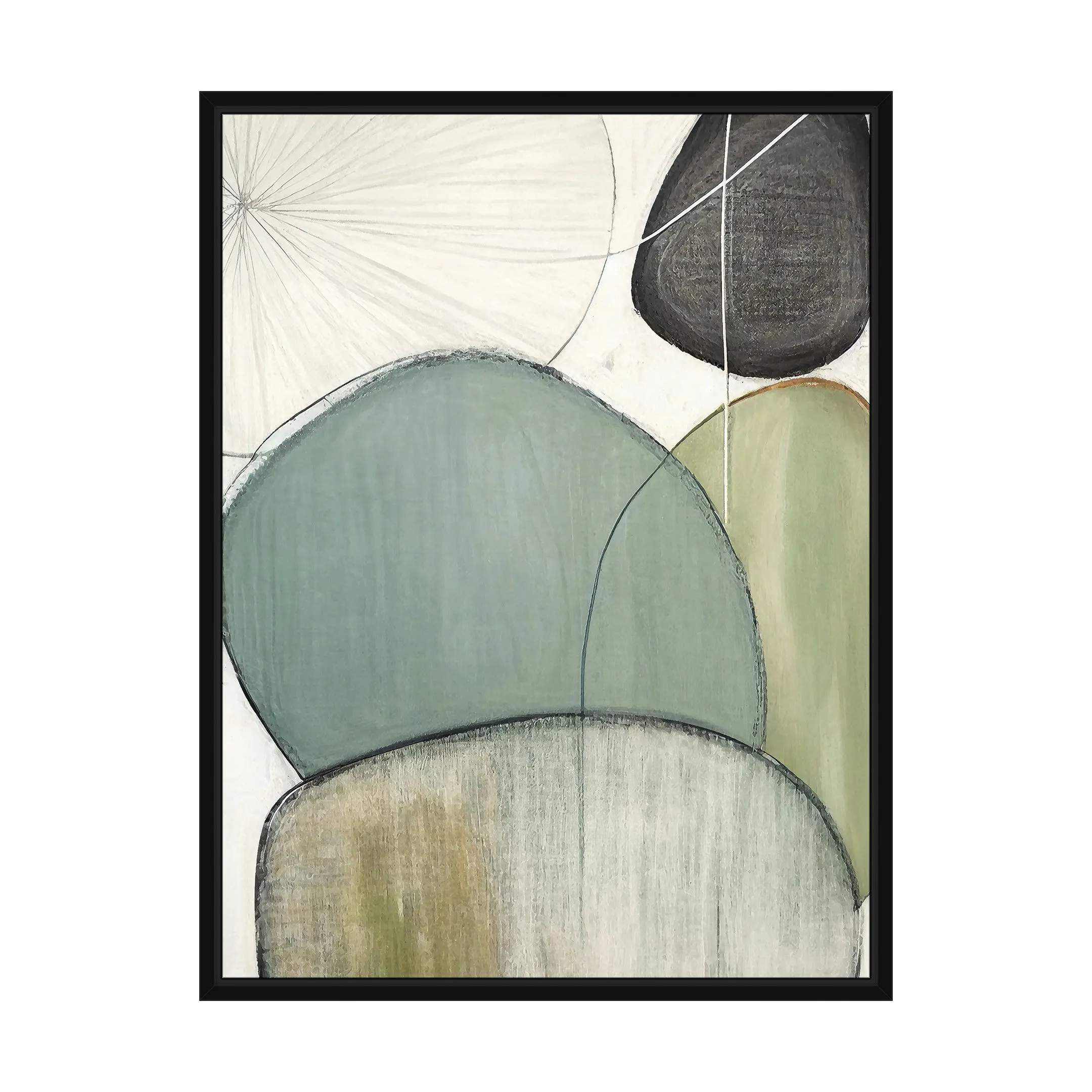 Mixed Media - Green III, green iii, large