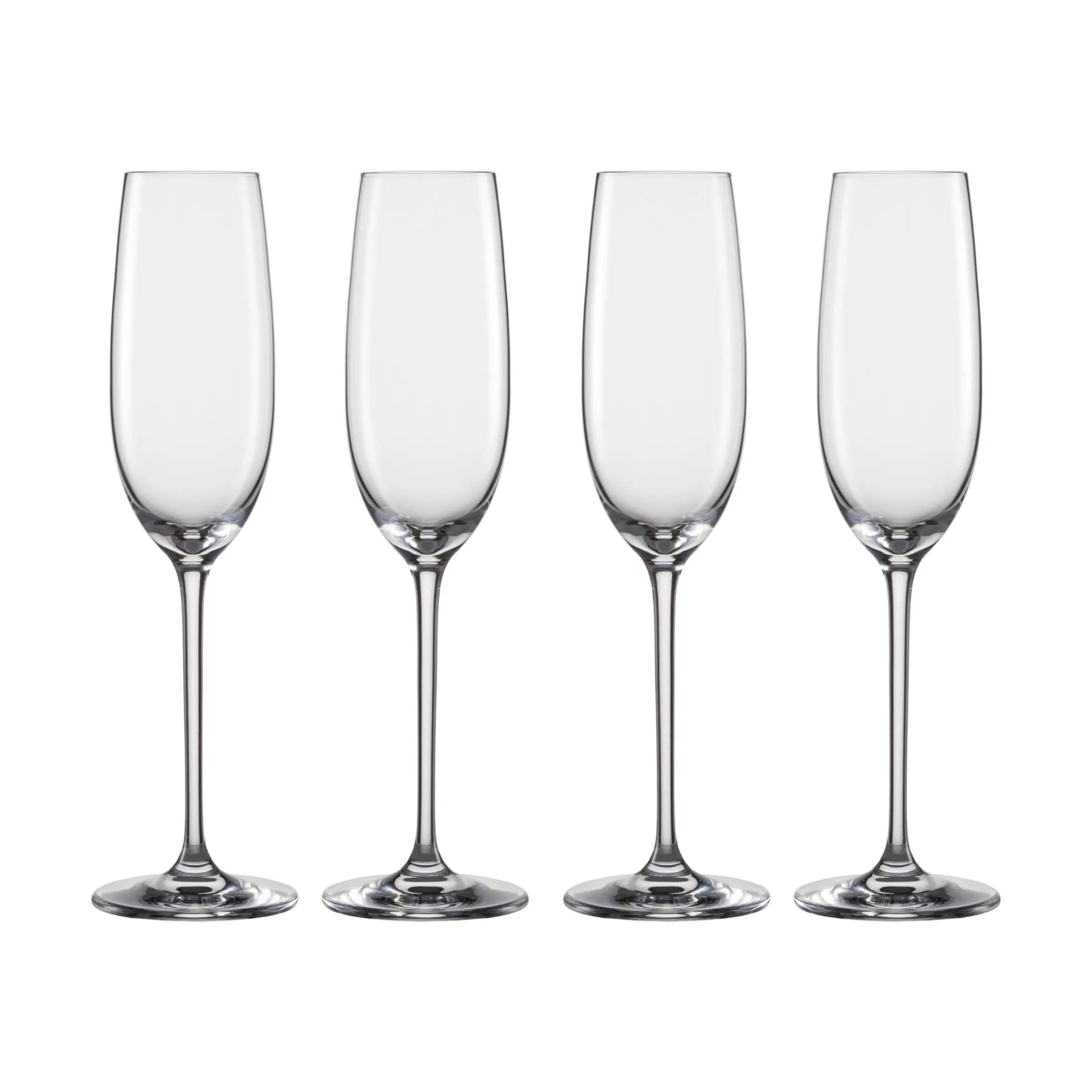 Vinos Champagneglas - 4 stk., klar, large