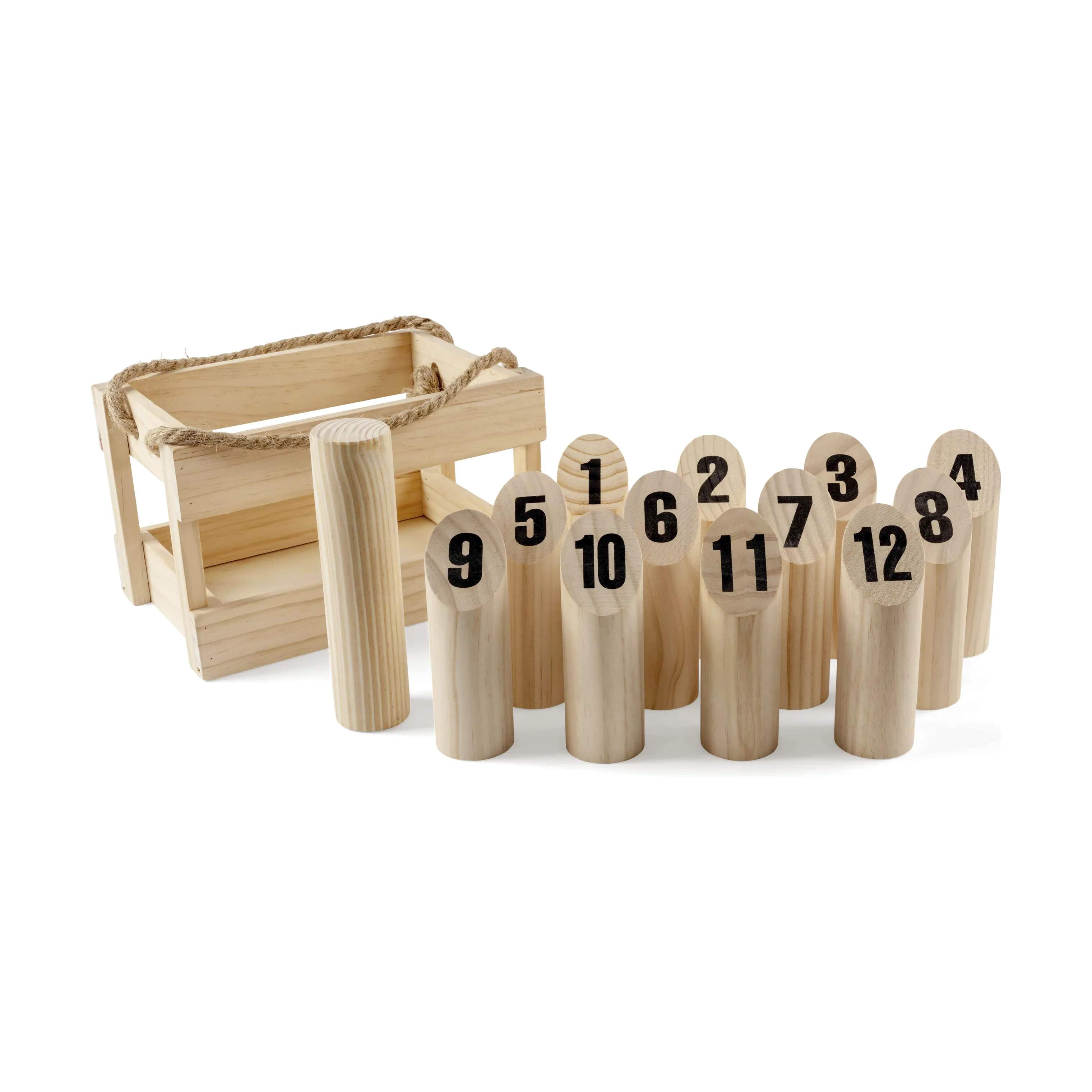 CASA Living Havespil Tal Kubb i Natur, 1