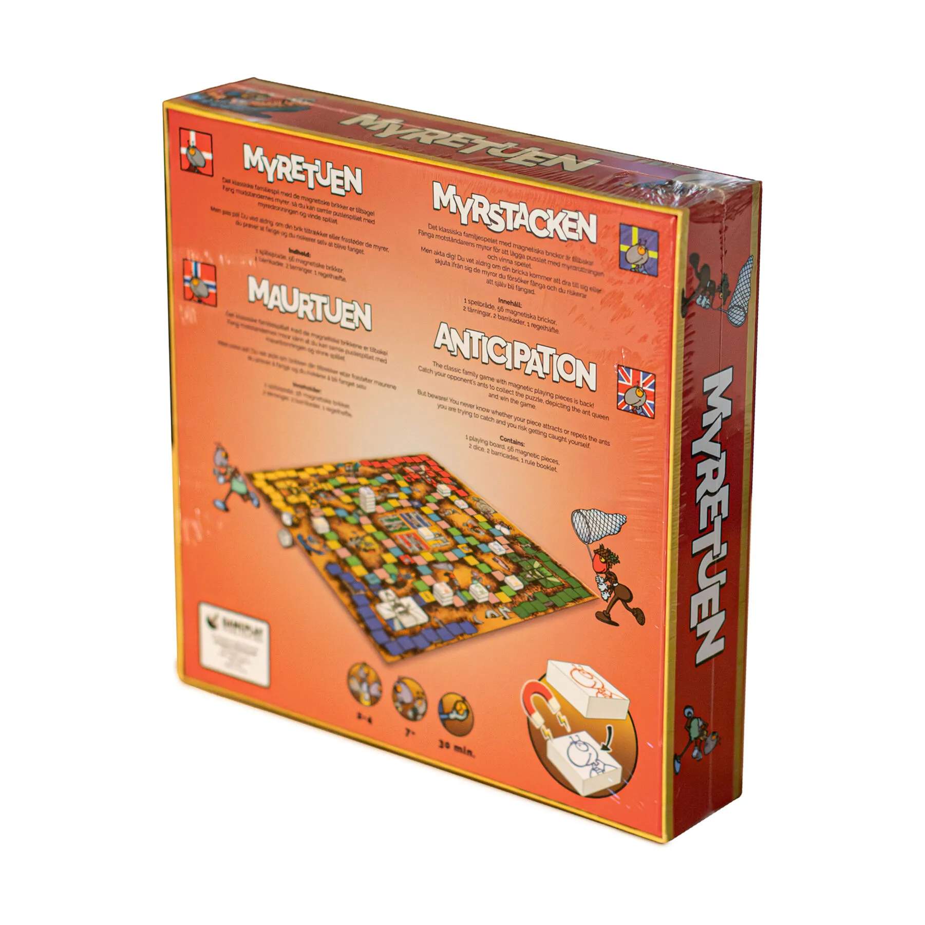 Spilbræt Spil Brætspil - Myretuen i Multifarvet, 3