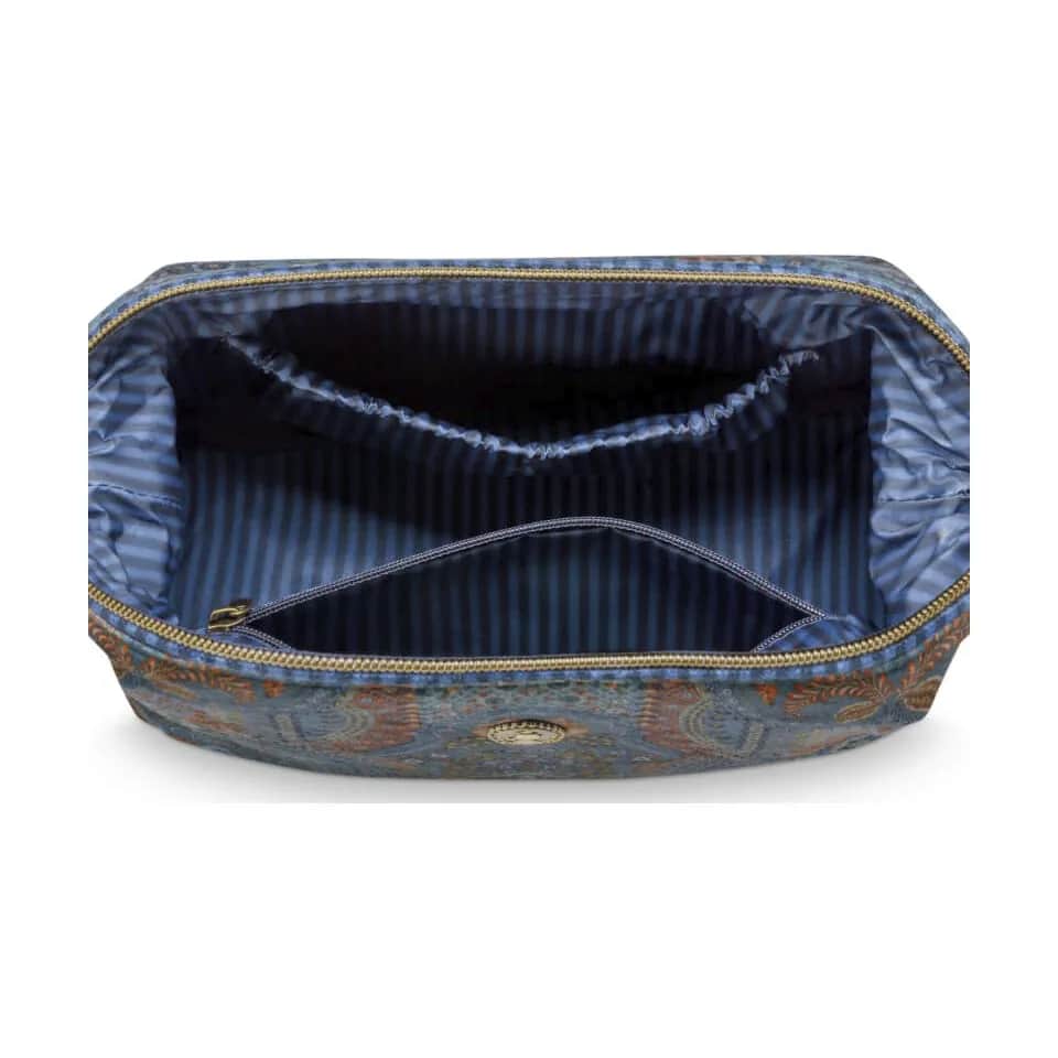 PIP Studio Toilettasker Cooper Kosmetiktaske i Blå 1, H15 x B22,5 cm, 4