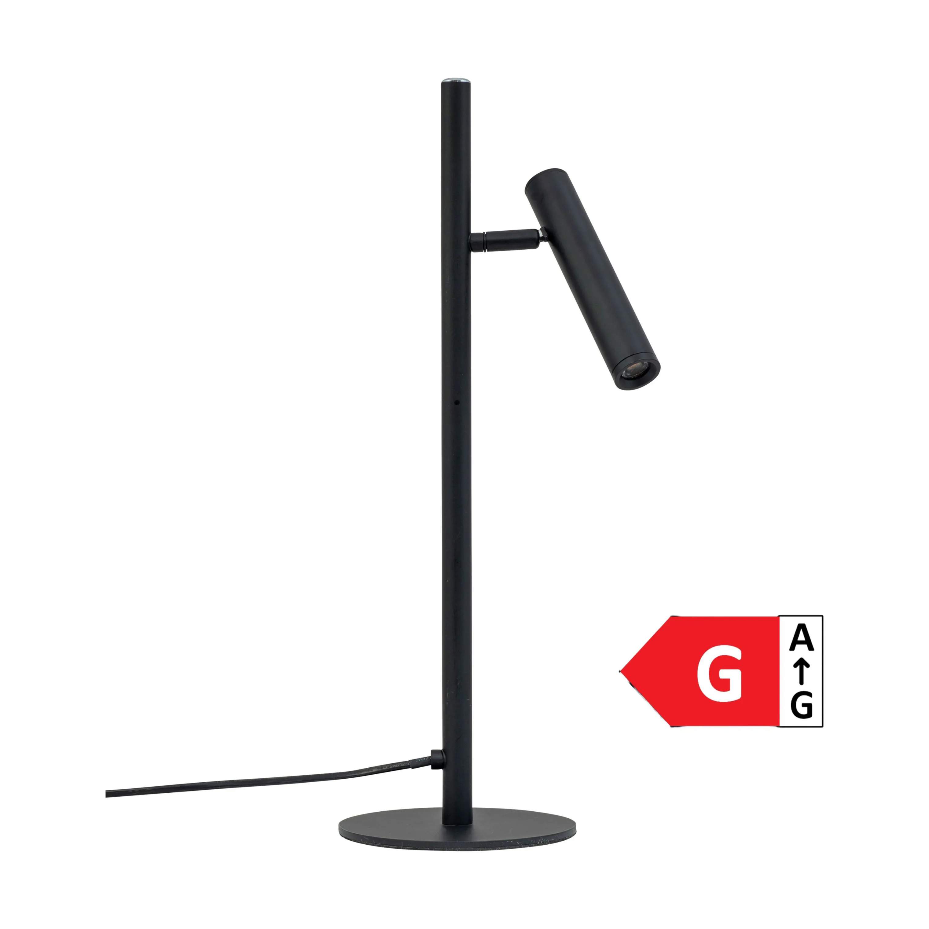 Dyberg Larsen Bordlamper Carlo  LED Bordlampe i Sort, 1