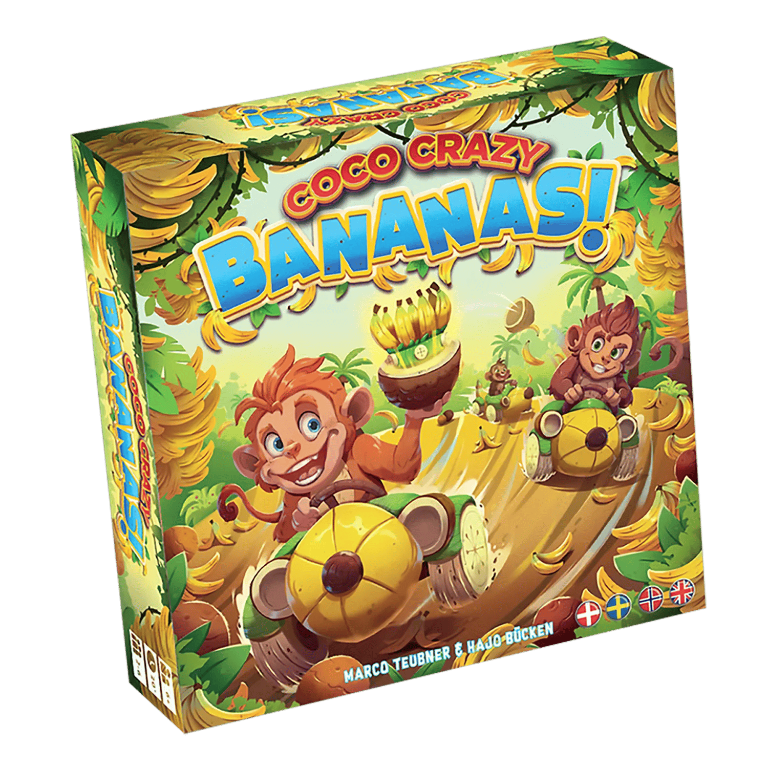 Spilbræt Spil Brætspil - Coco Crazy Bananas! i Multifarvet, 1
