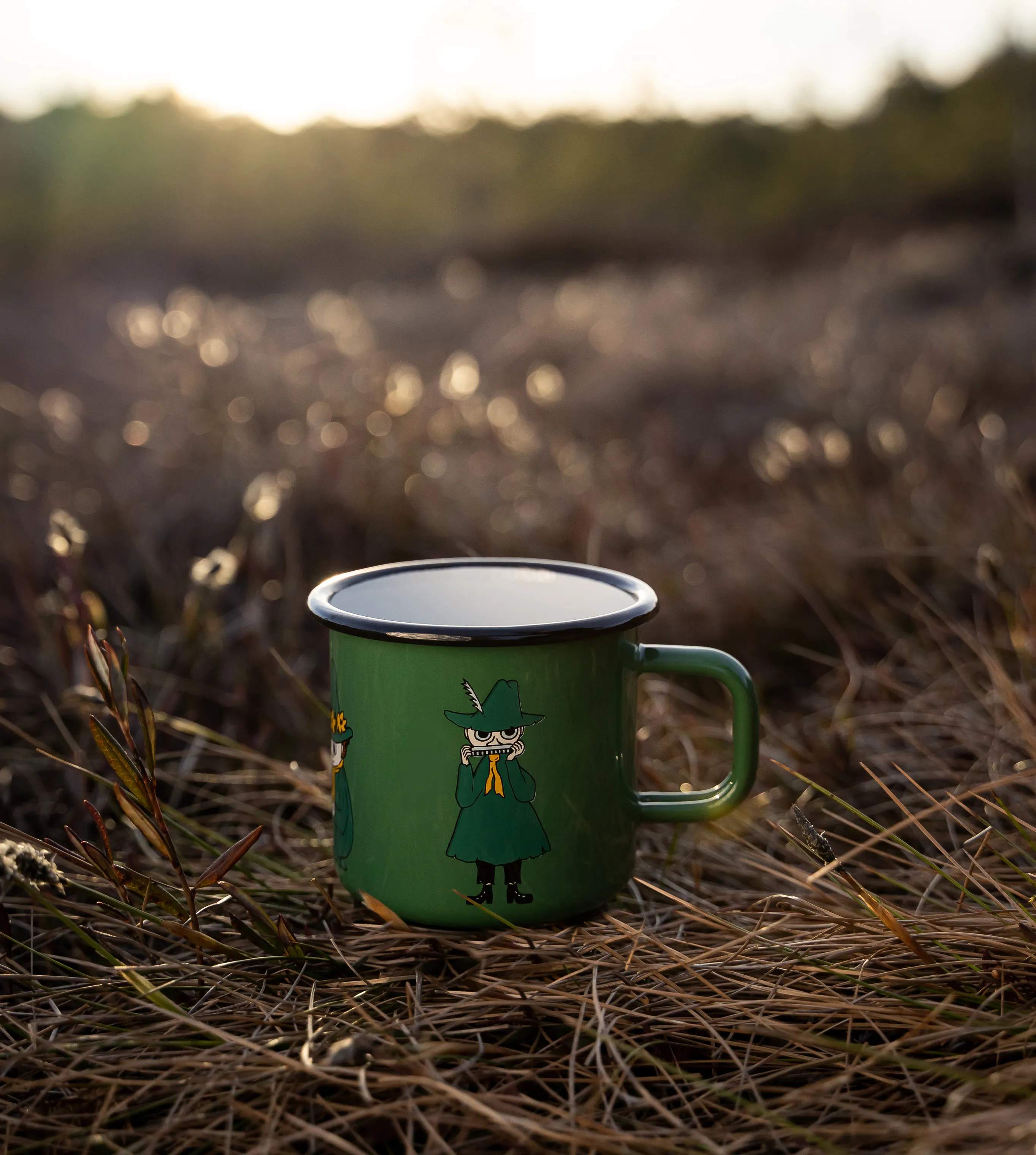 Muurla Krus og kopper med hank Moomin Krus - Snufkin Retro i Snufkin Retro, 37 cl, 3