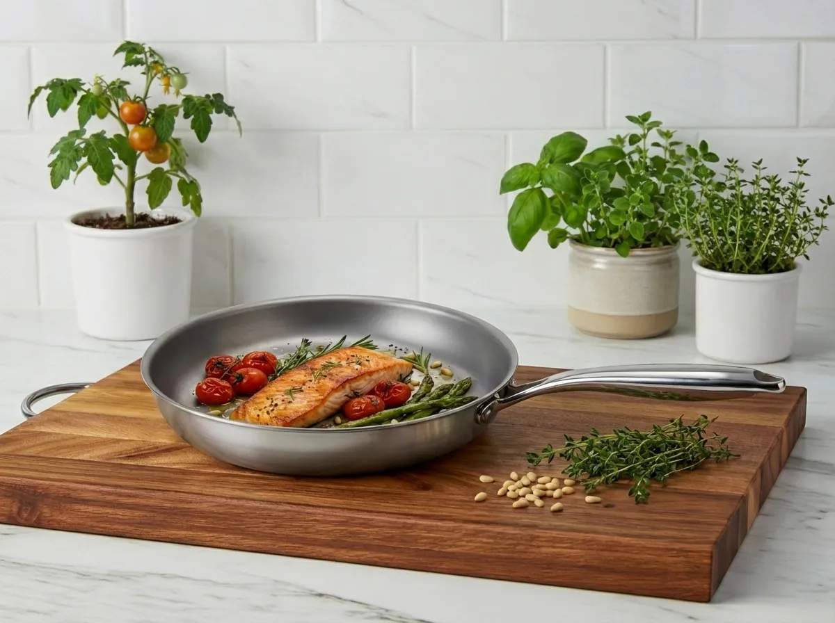 Cook & Baker Stegepander 3PLY Premium Stegepande i 24 cm, 2