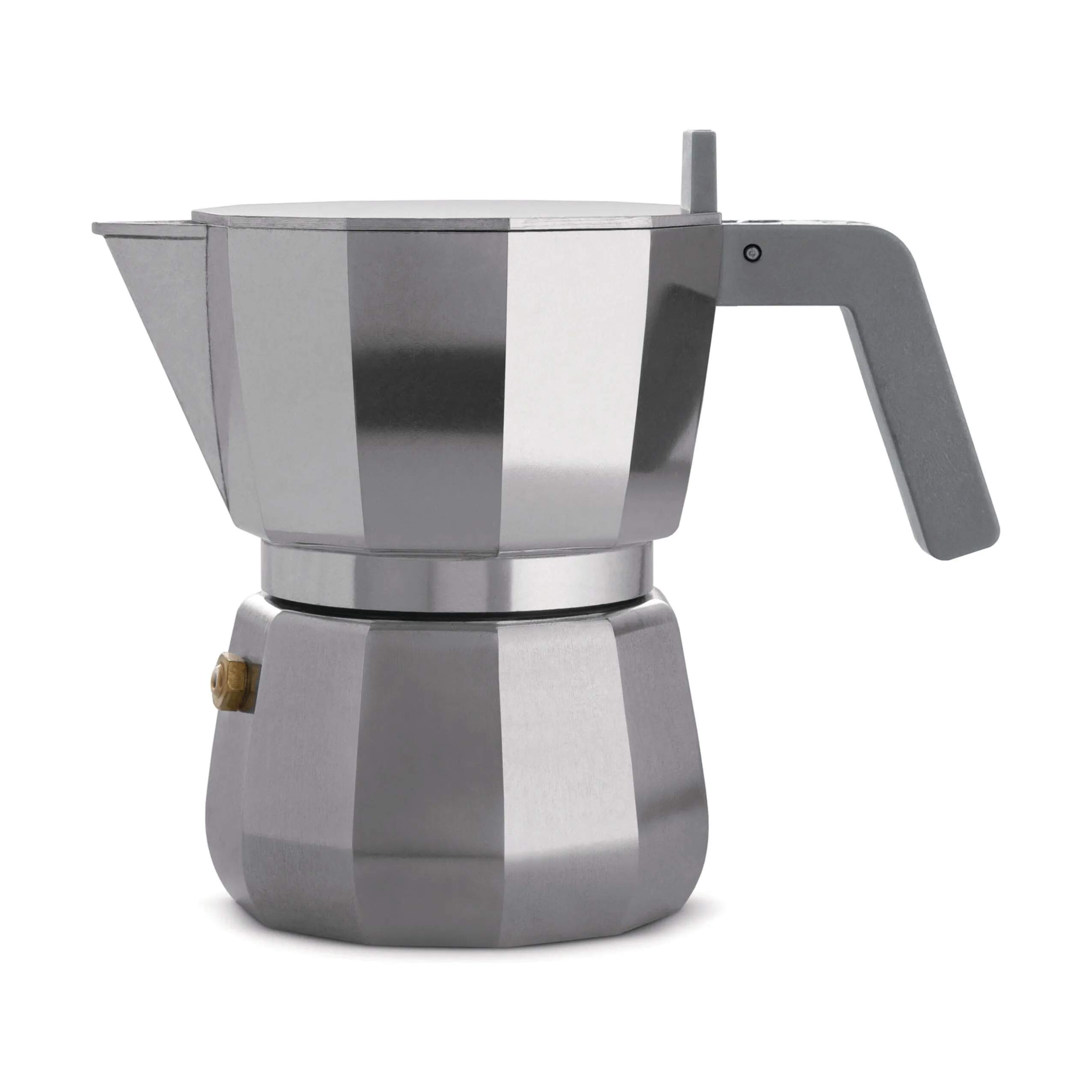 Alessi Espressokander Moka Espressokande i Stål, 15 cl, 1
