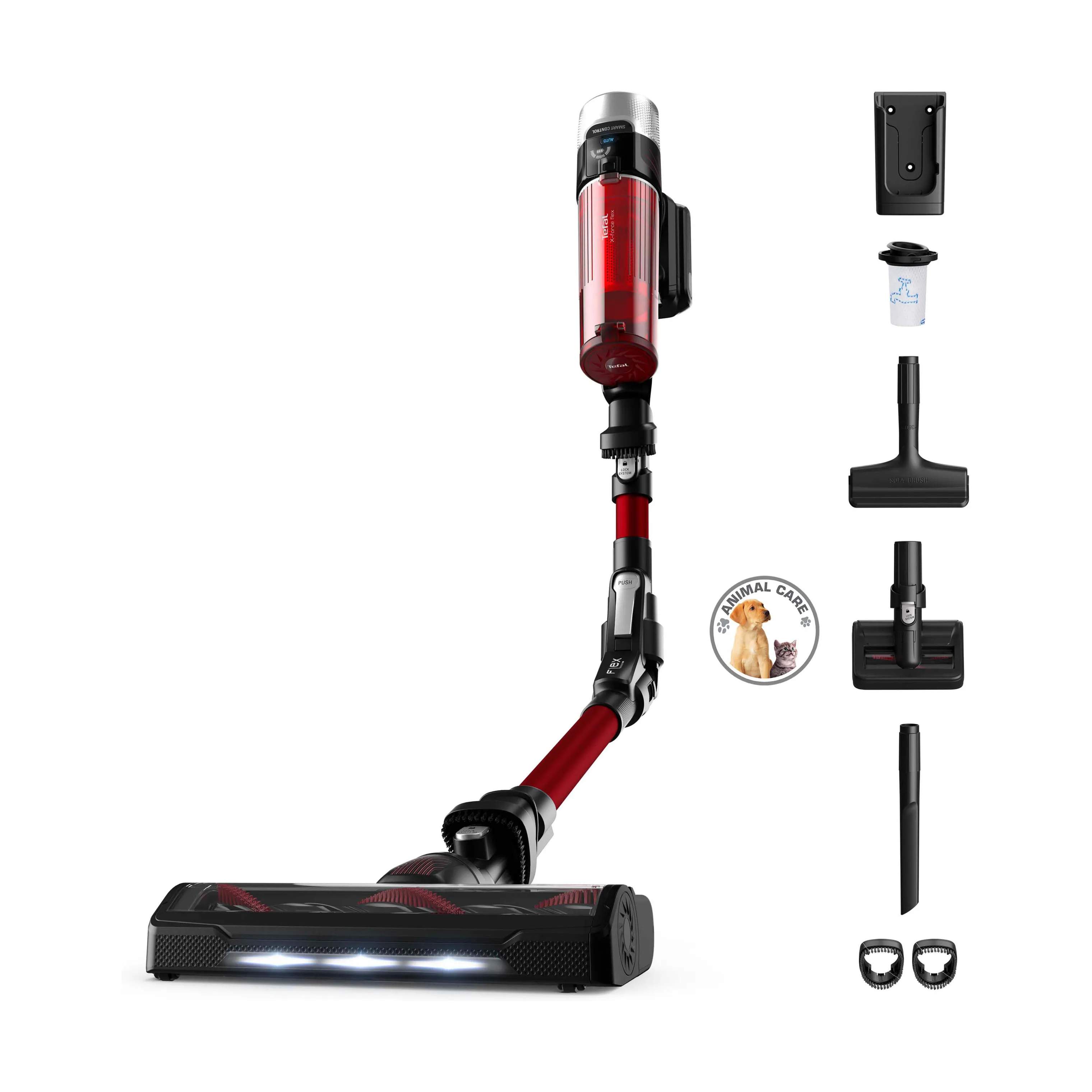 Tefal Støvsugere X-Force 9.60 Flex Animal Støvsuger i Sort, 1