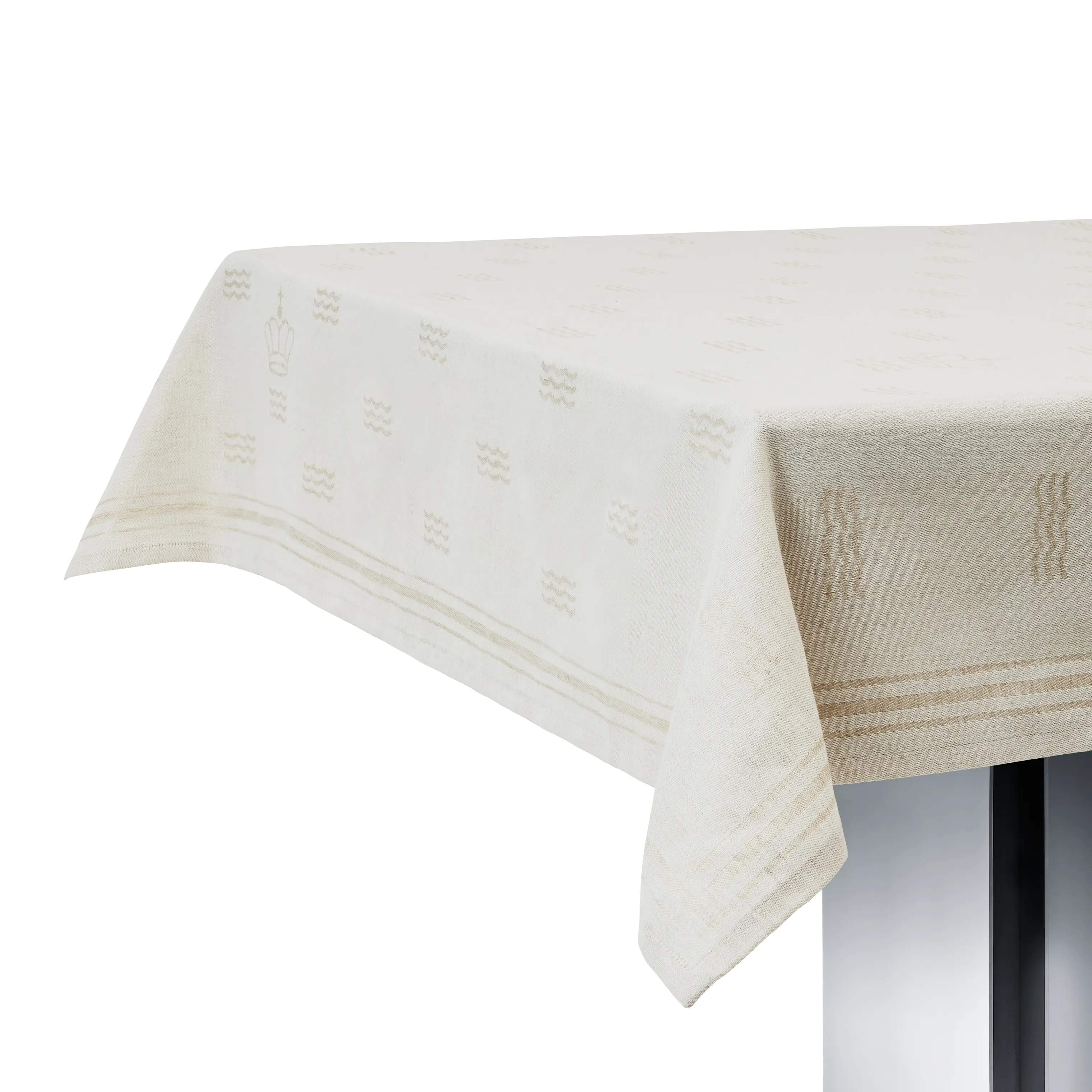 Royal Copenhagen Duge Waves Dug i Hvid, B145 x L270 cm, 1