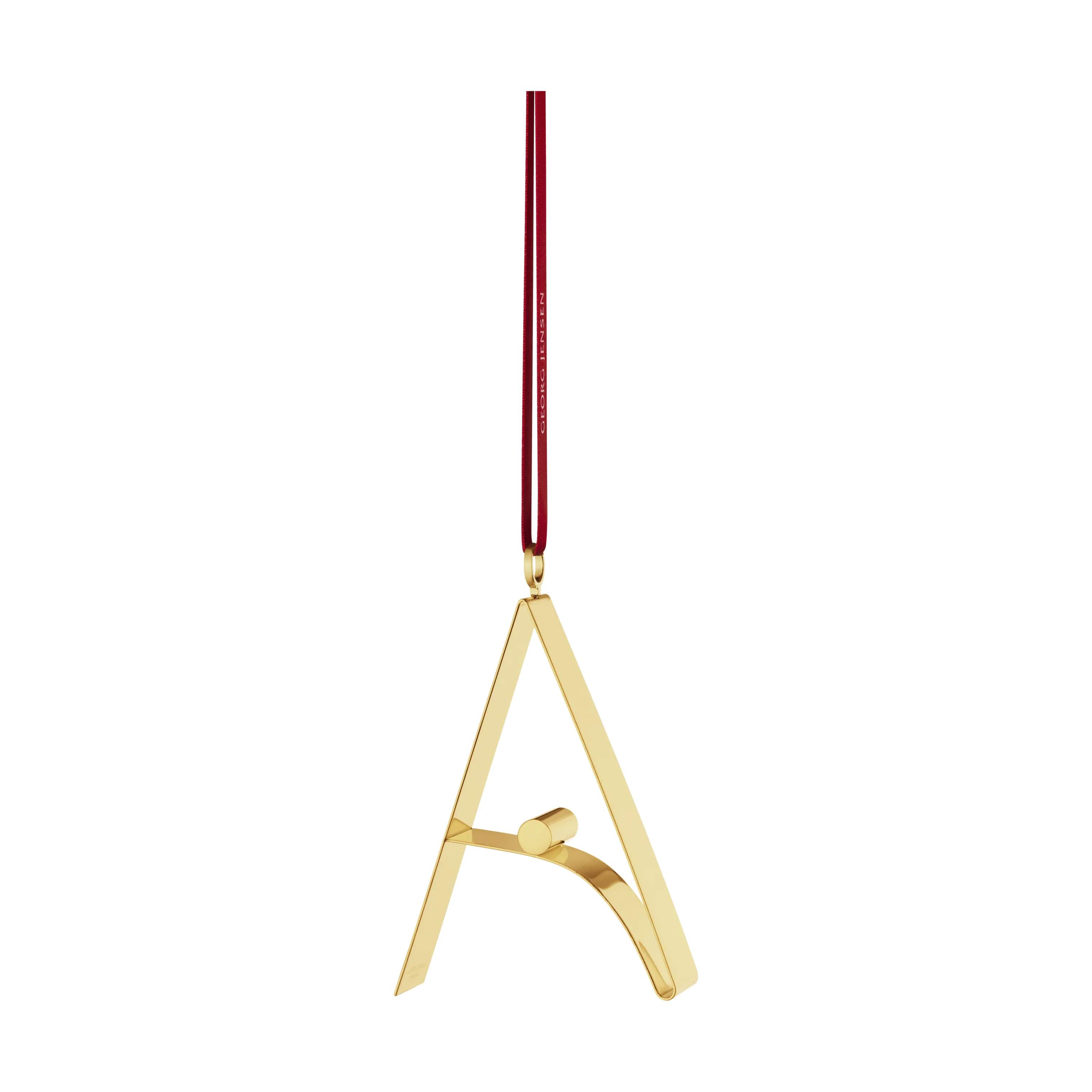 Georg Jensen Juleophæng Seasonal Christmas Collection Bogstavornament - A i A, 1