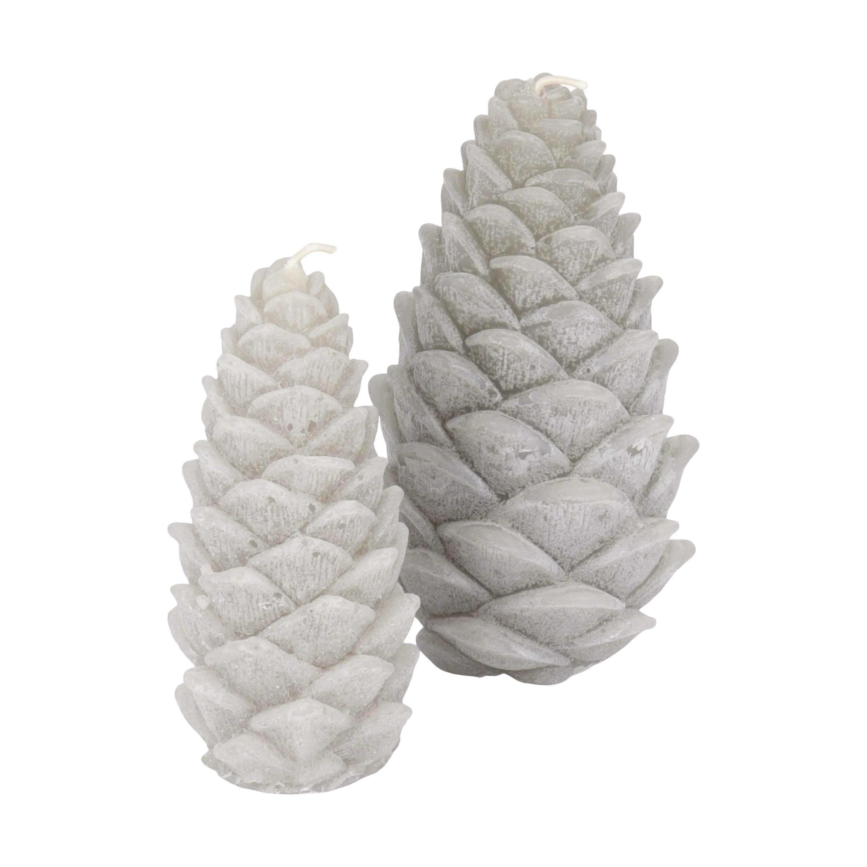 Casa Christmas Bloklys Lys - Kogle i Beige, 3