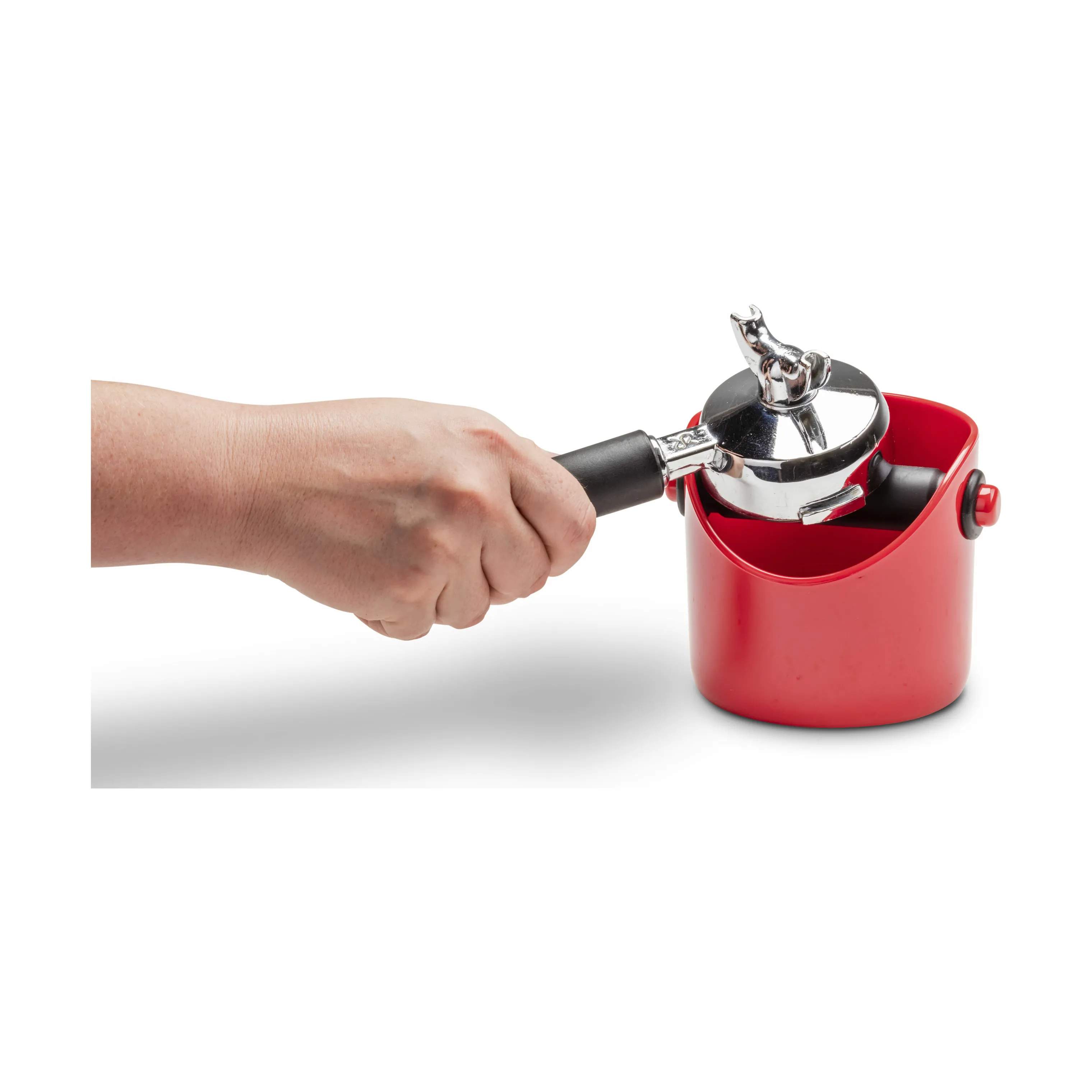 Dreamfarm Tilbehør til espressomaskiner Kaffegrumsbeholder i Rød, 11 cm, 2