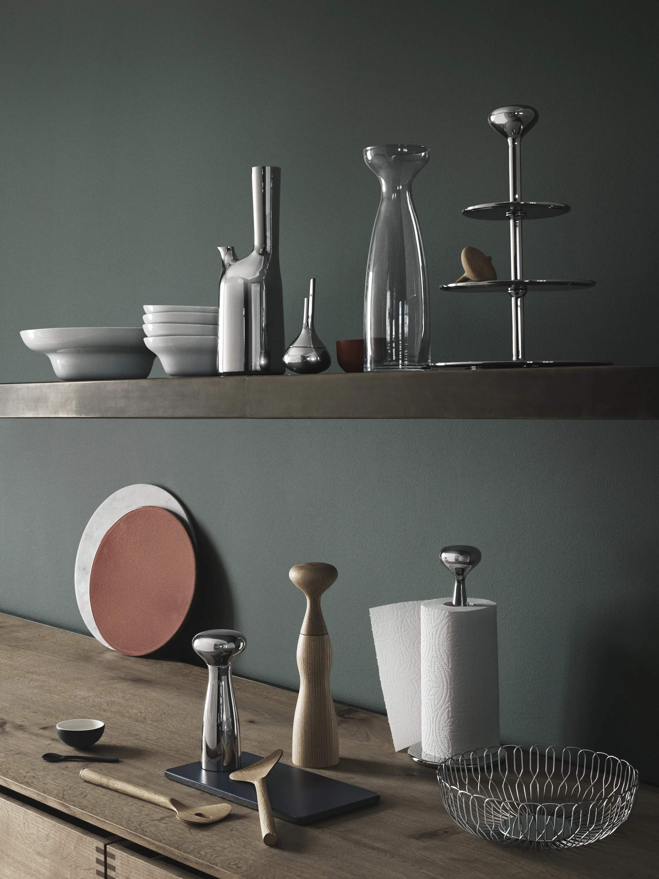 Georg Jensen Etagere Alfredo Étagère i Stål, 2