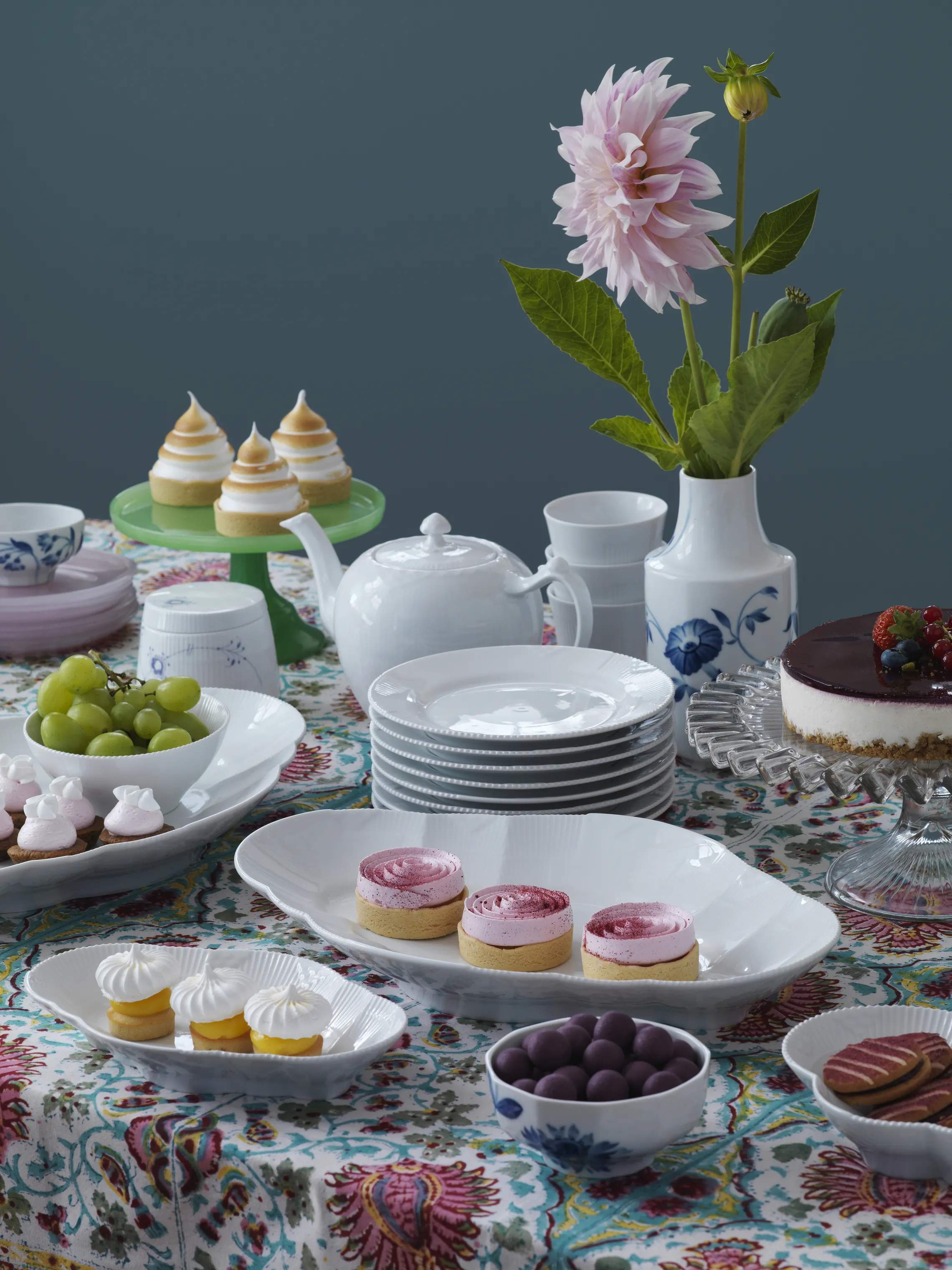 Royal Copenhagen Serveringsfade Hvid Elements Fad i Hvid, 5