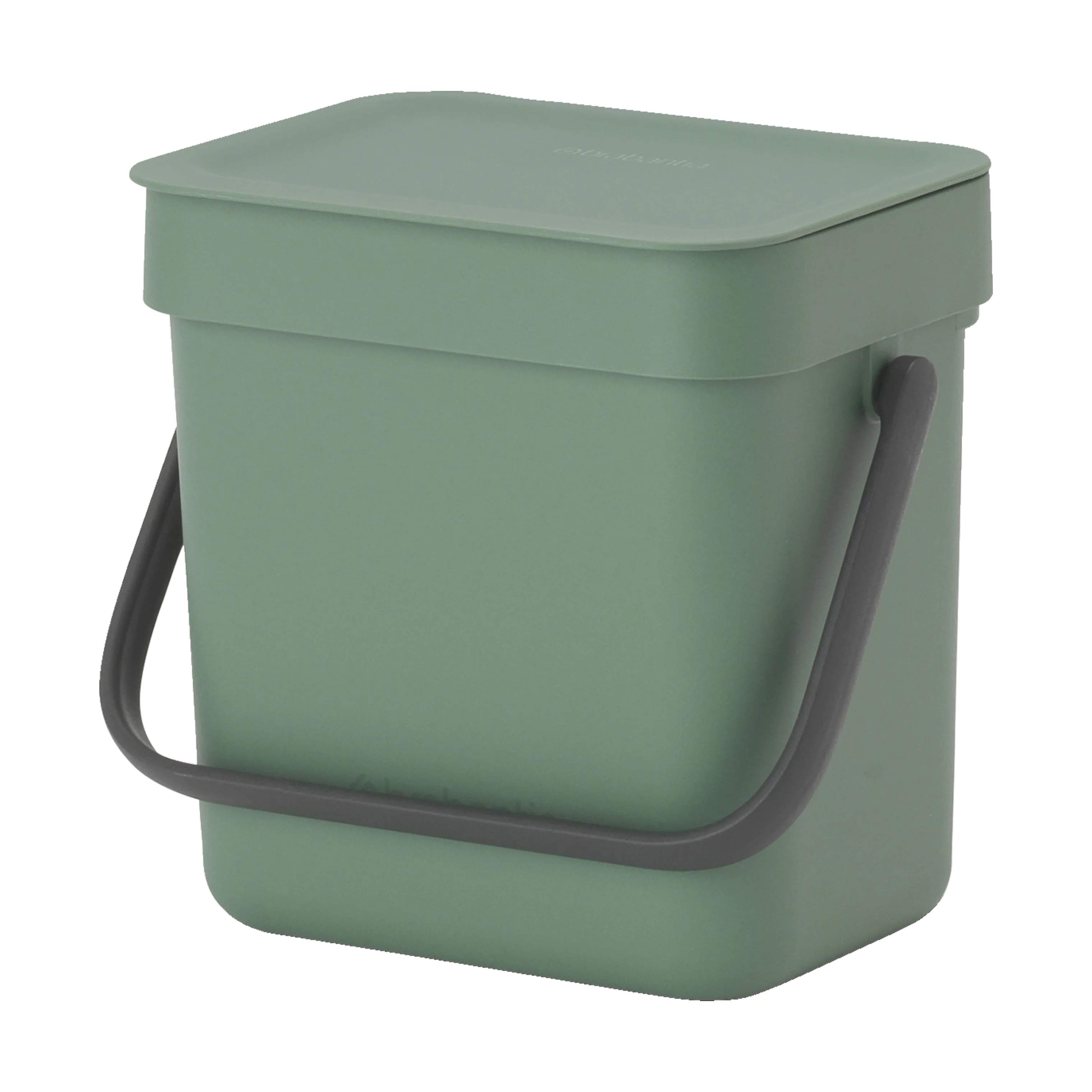 Brabantia Spande uden pedal Sort & Go Affaldsspand i Grøn, 3 L, 1