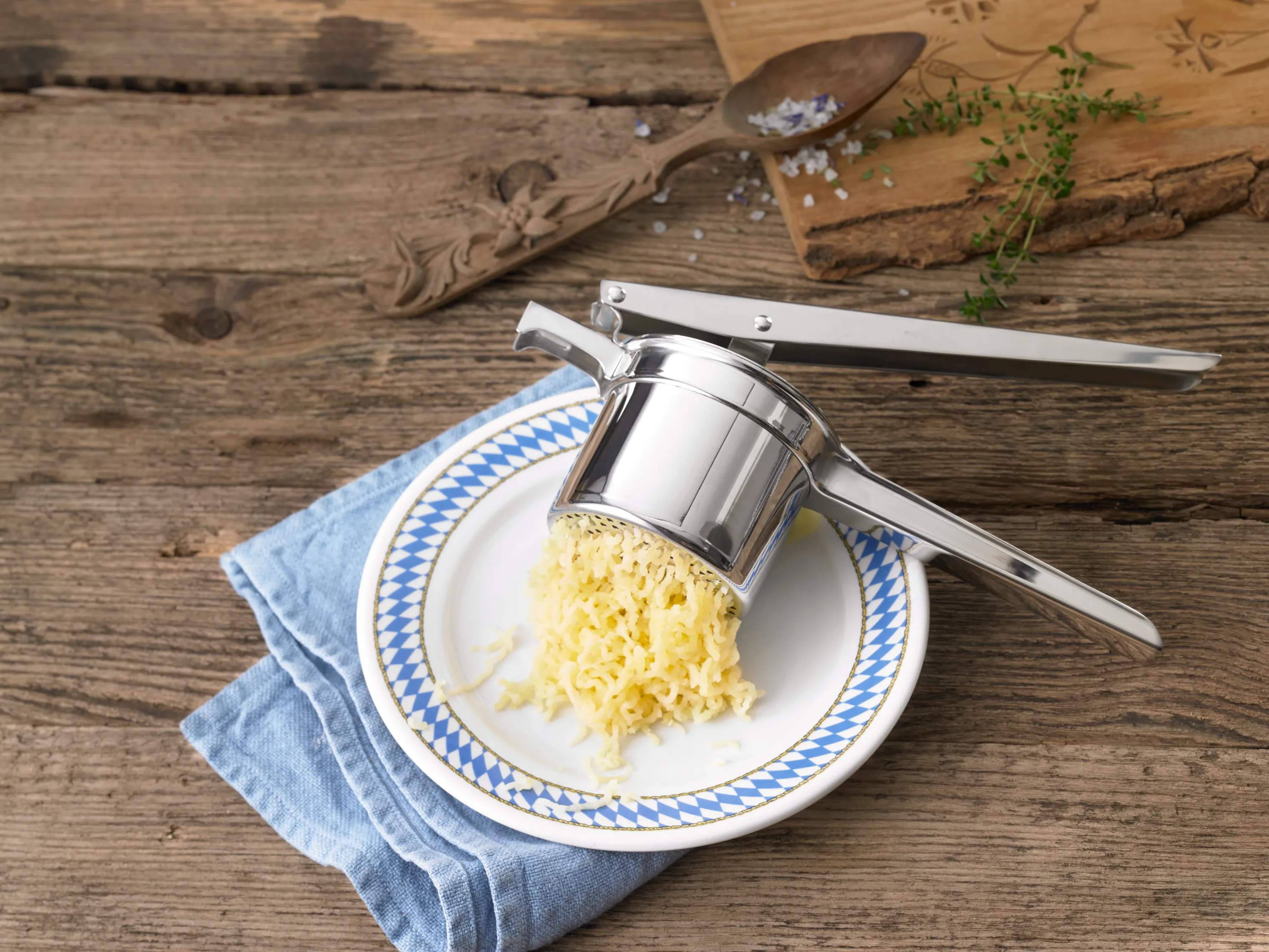WMF Kartoffelstampere Gourmet Kartoffelpresser i Sølvfarvet, 2