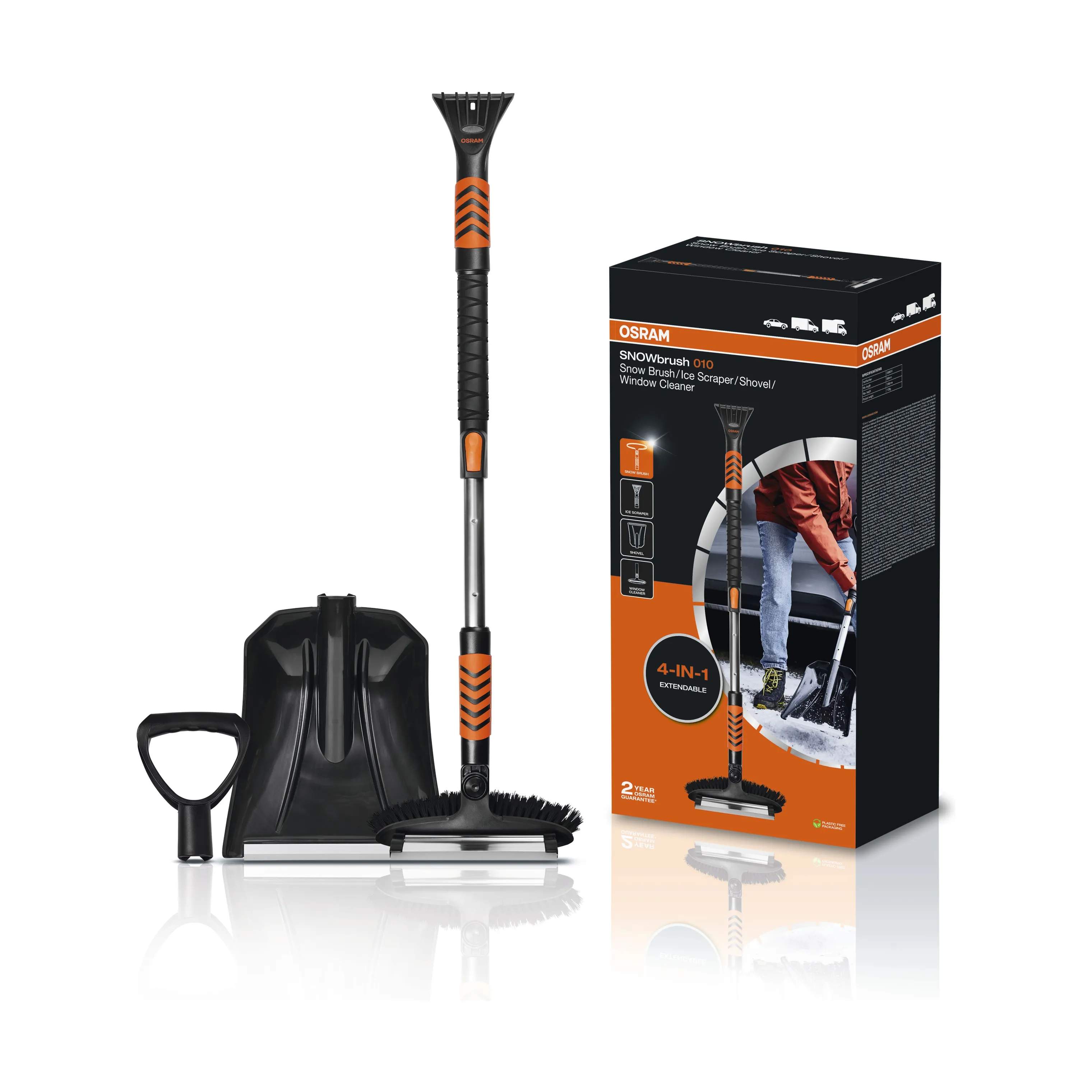 OSRAM Øvrigt biludstyr Sne- og Isskrabersæt i Sort, 1