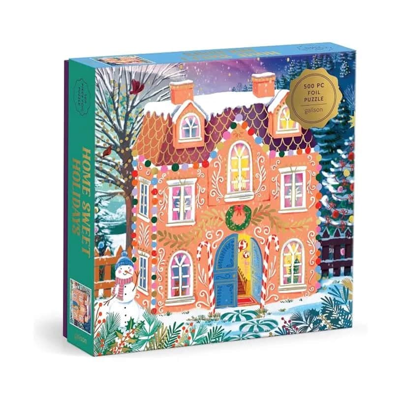 Galison Puslespil Puslespil - Home Sweet Holiday i multi home sweet, 1