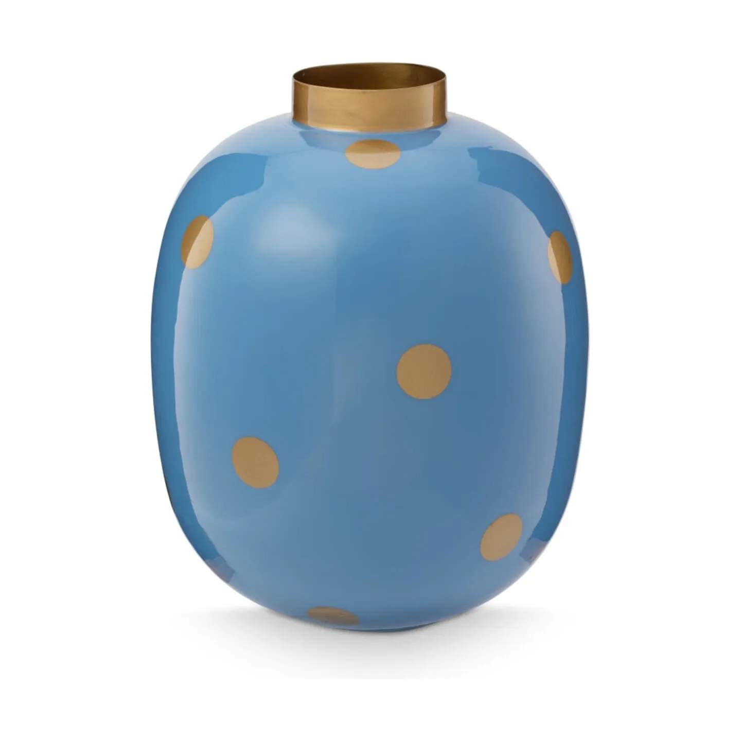 PIP Studio Vaser Dot delight Vase i Blå, 31,5 cm, 1