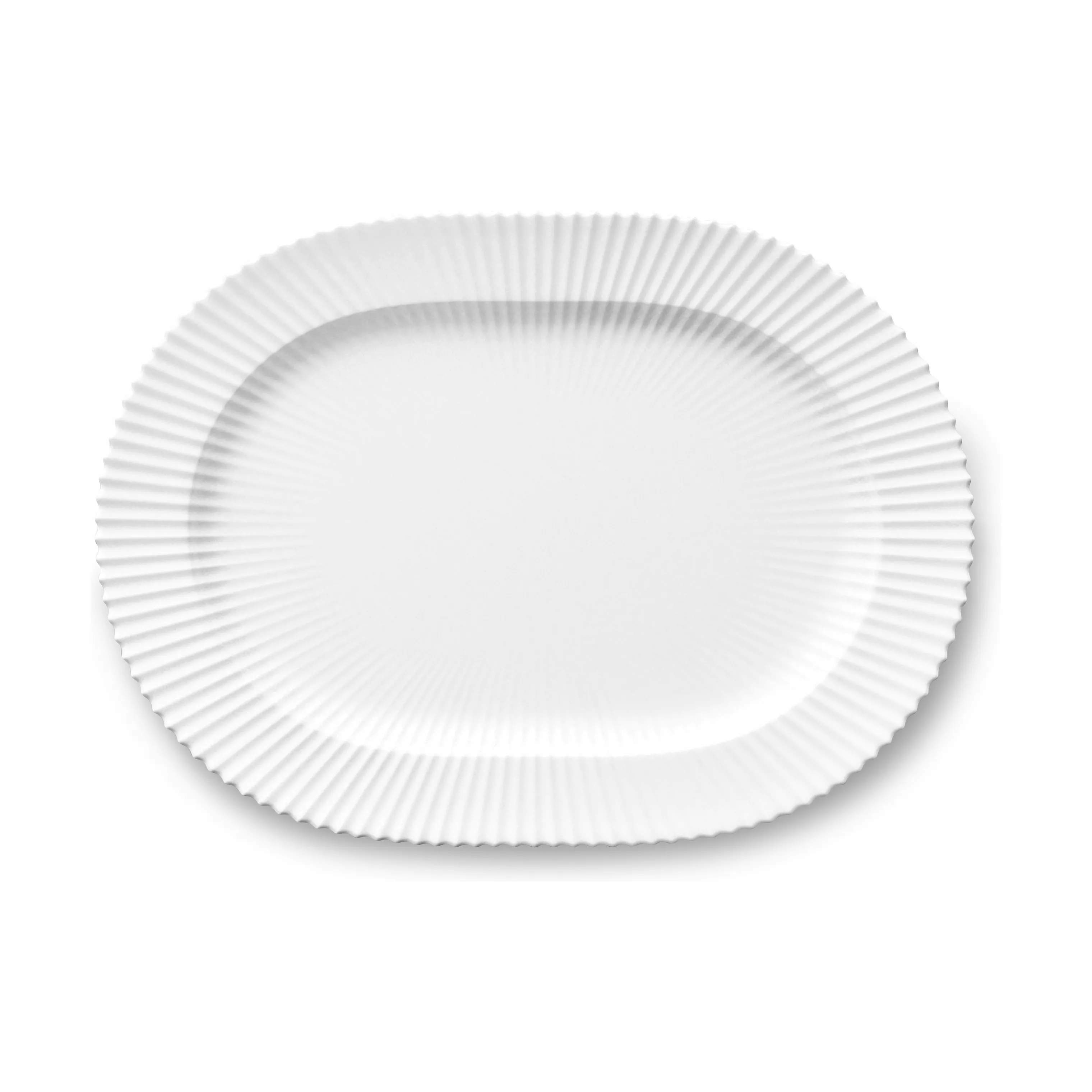 Lyngby Serveringsfade Lyngby Fad i Hvid, 36 cm, 1