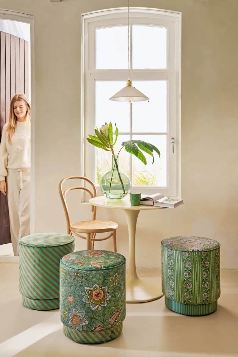 PIP Studio Puffer Pip Studio Home Accessories Puf i Grøn, 3