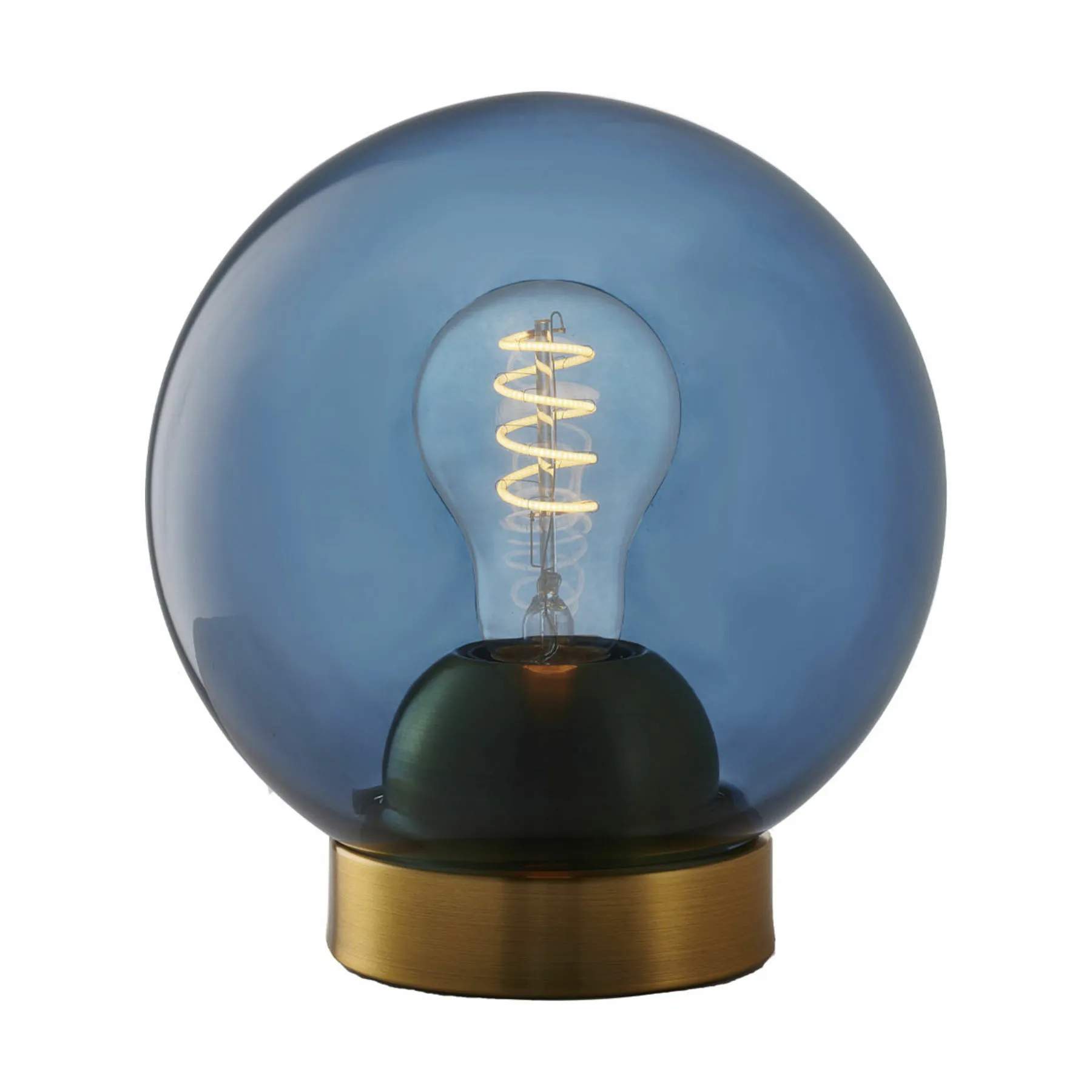 Bubbles Bordlampe, blå, large
