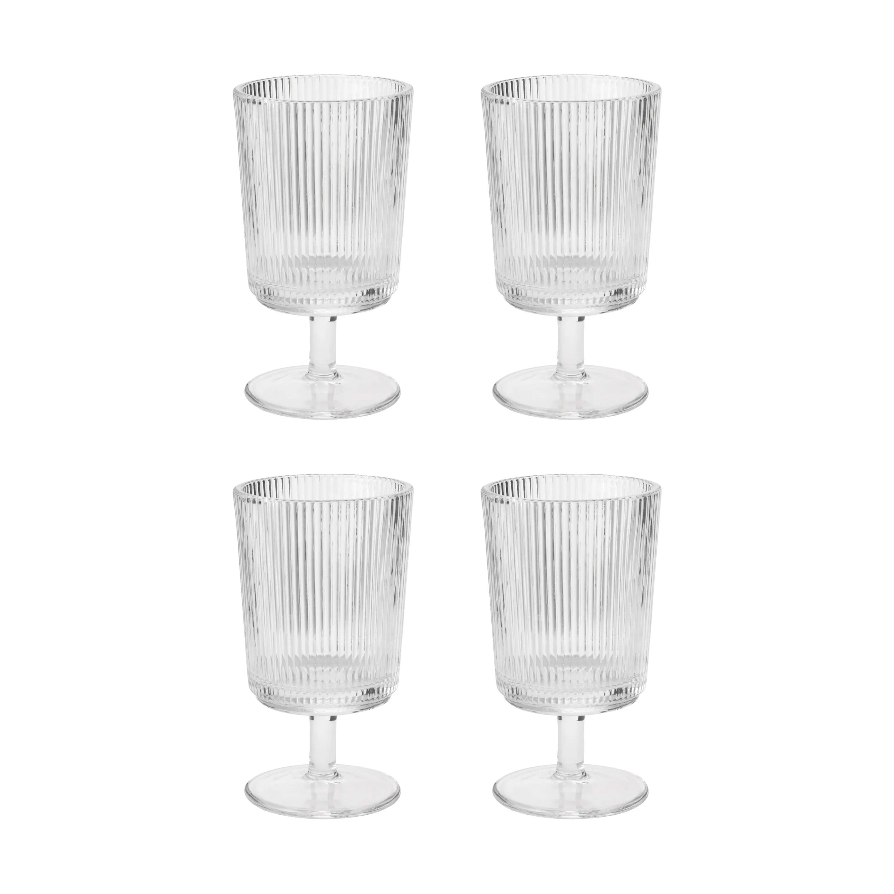 Pilastro Vinglas - 4 stk, klar, large