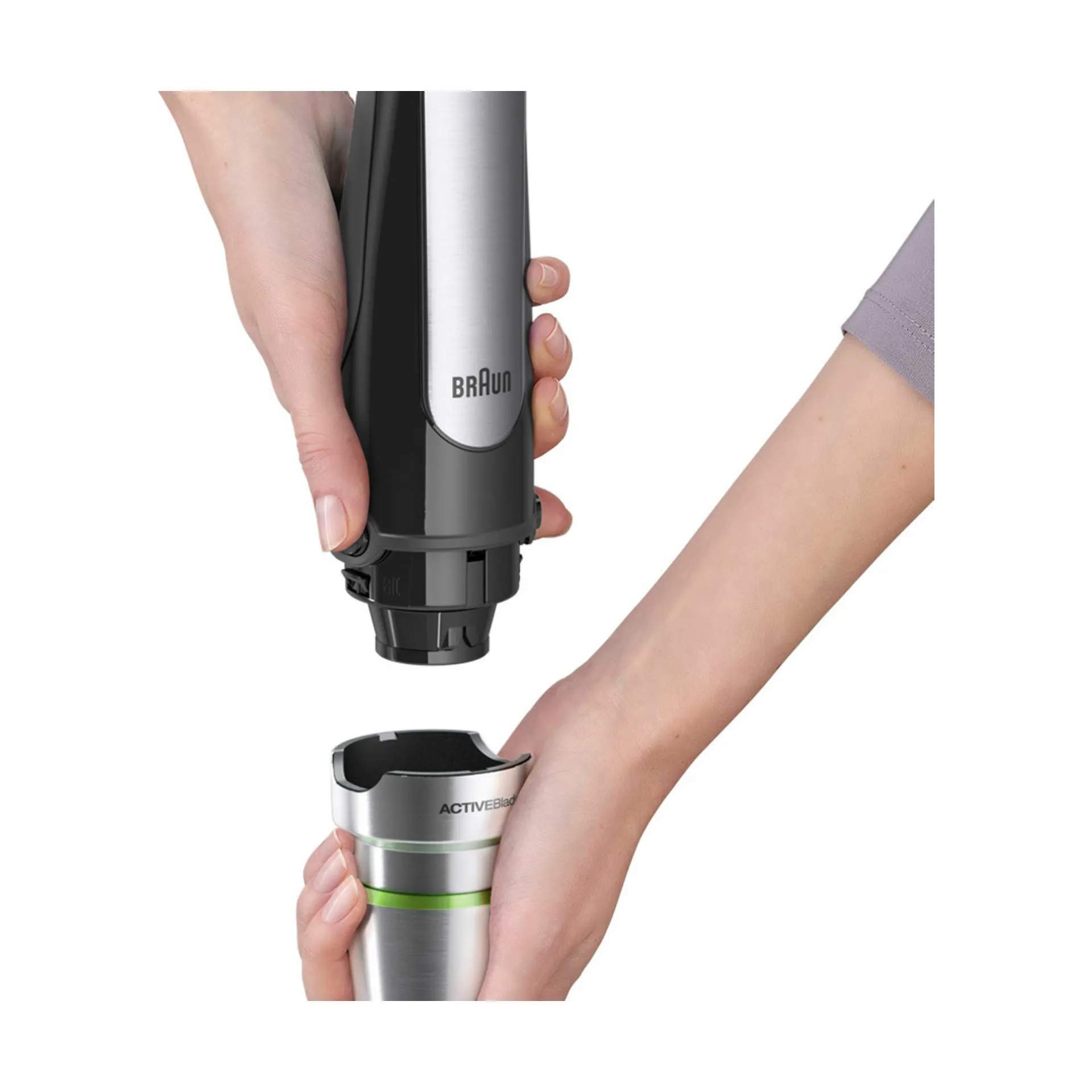 Braun Stavblendere Multiquick 7 Stavblender MQ7025X i sort/grå, 7