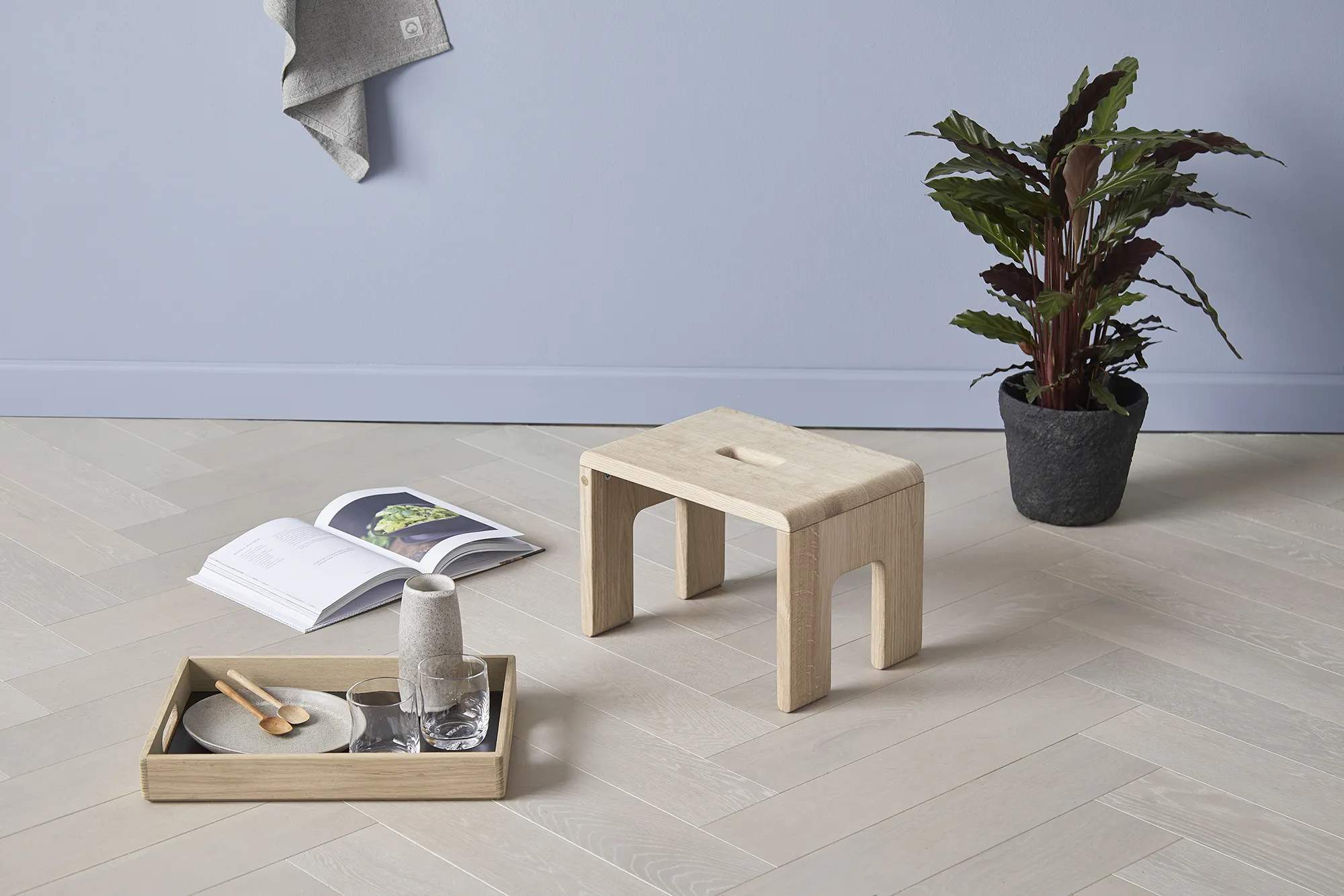 Andersen Furniture Skamler Reach Taburet i Natur, 2