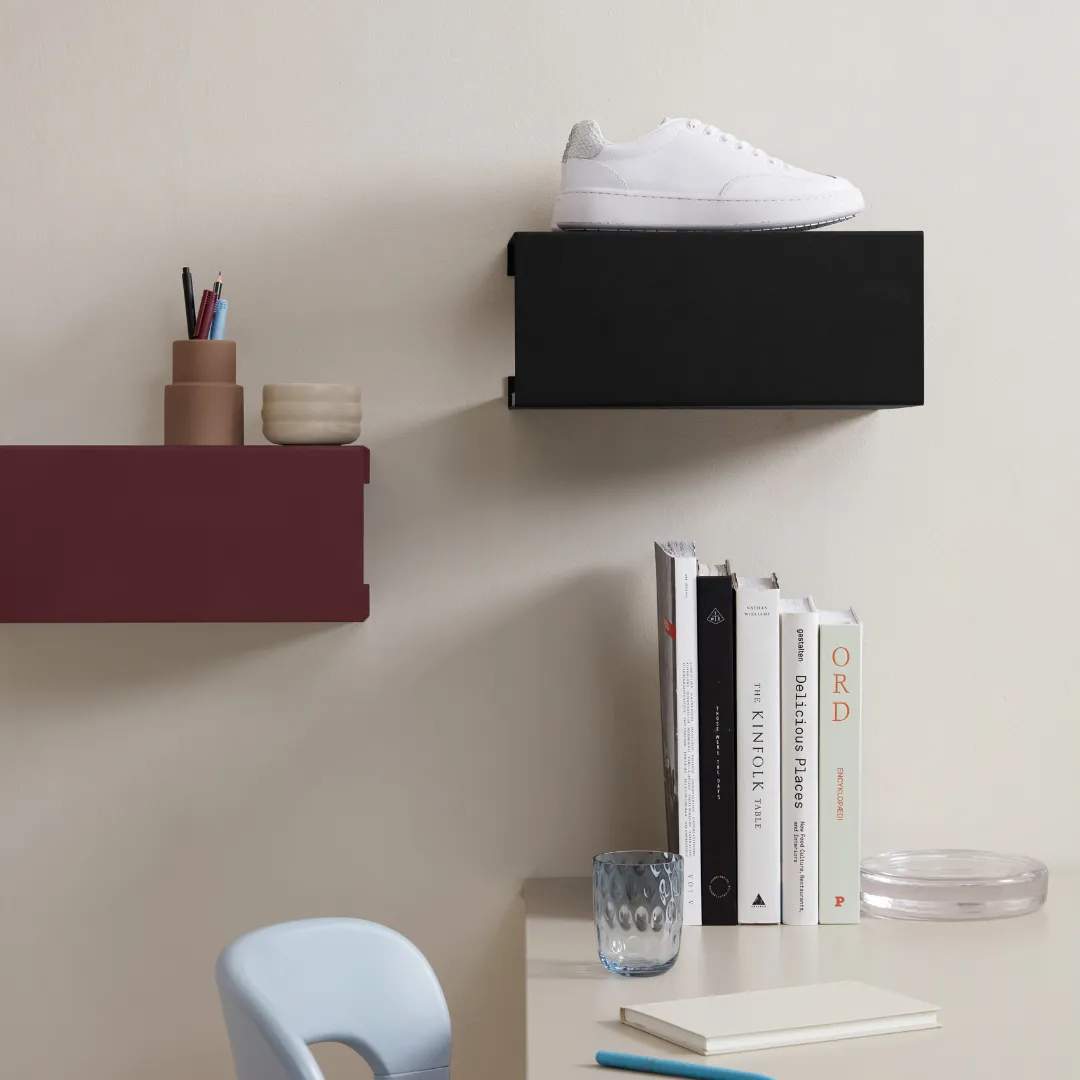 ReCollector Hylder Boxshelf Hylde i Maroon Red, 3
