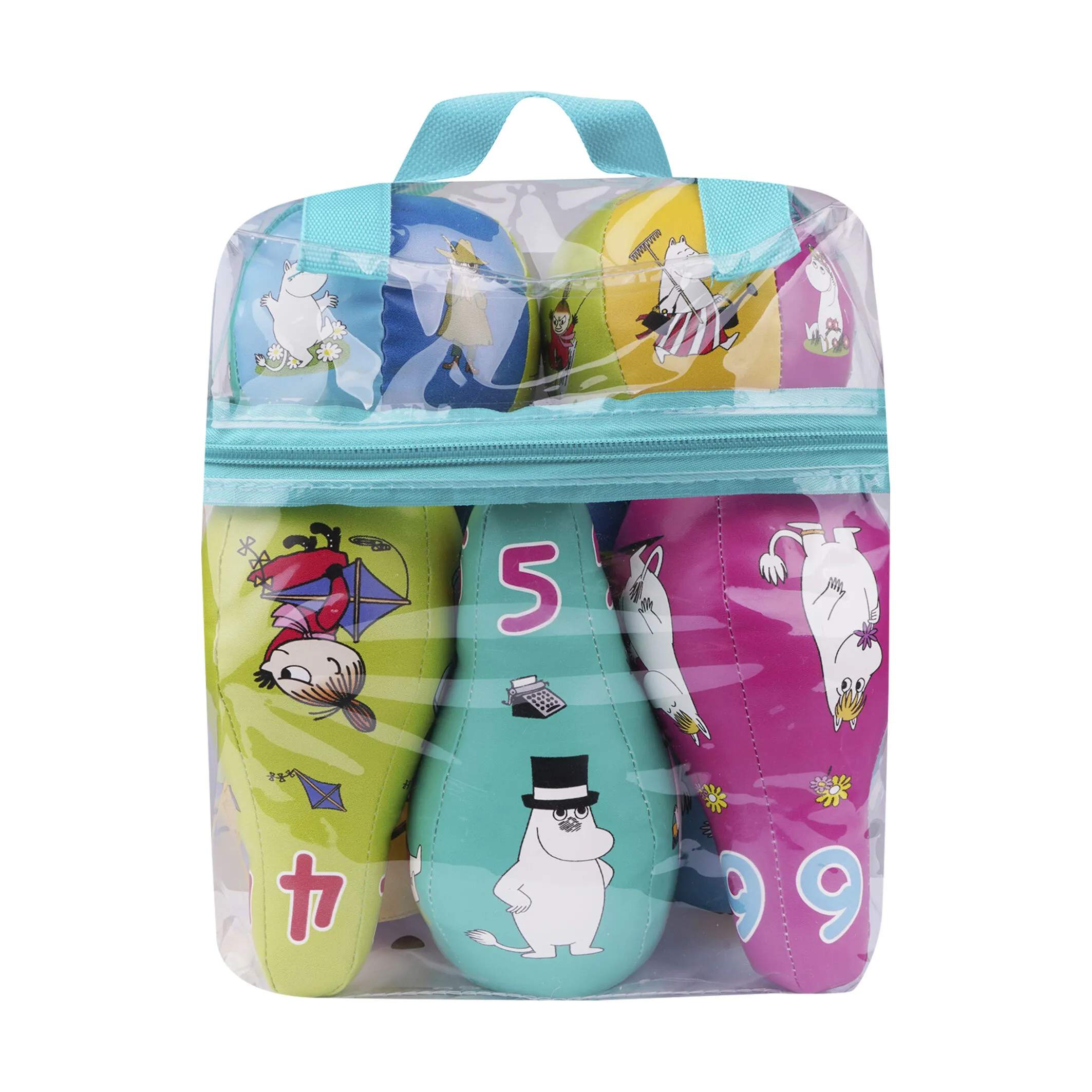 Barbo Toys Spil Moomin Bowlingsæt i Multifarvet, 3