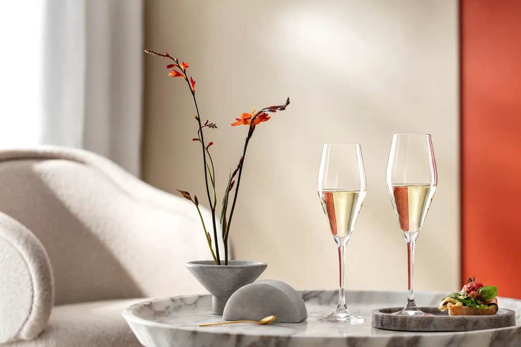 Villeroy & Boch Champagneglas La Divina Champagneglas - 4 stk. i Klar, 3