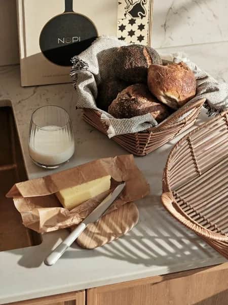 Broste Copenhagen Brødkurve Safi Kurv i 30 cm, 2