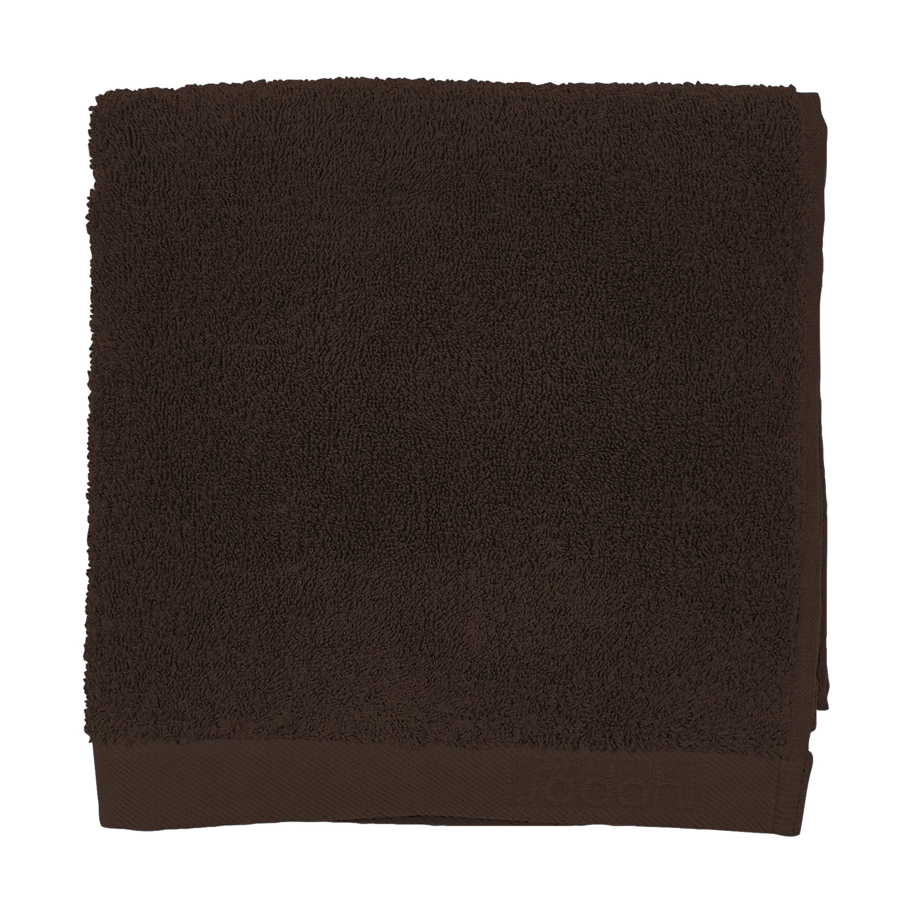 Organic Comfort Håndklæde, coffee brown, large