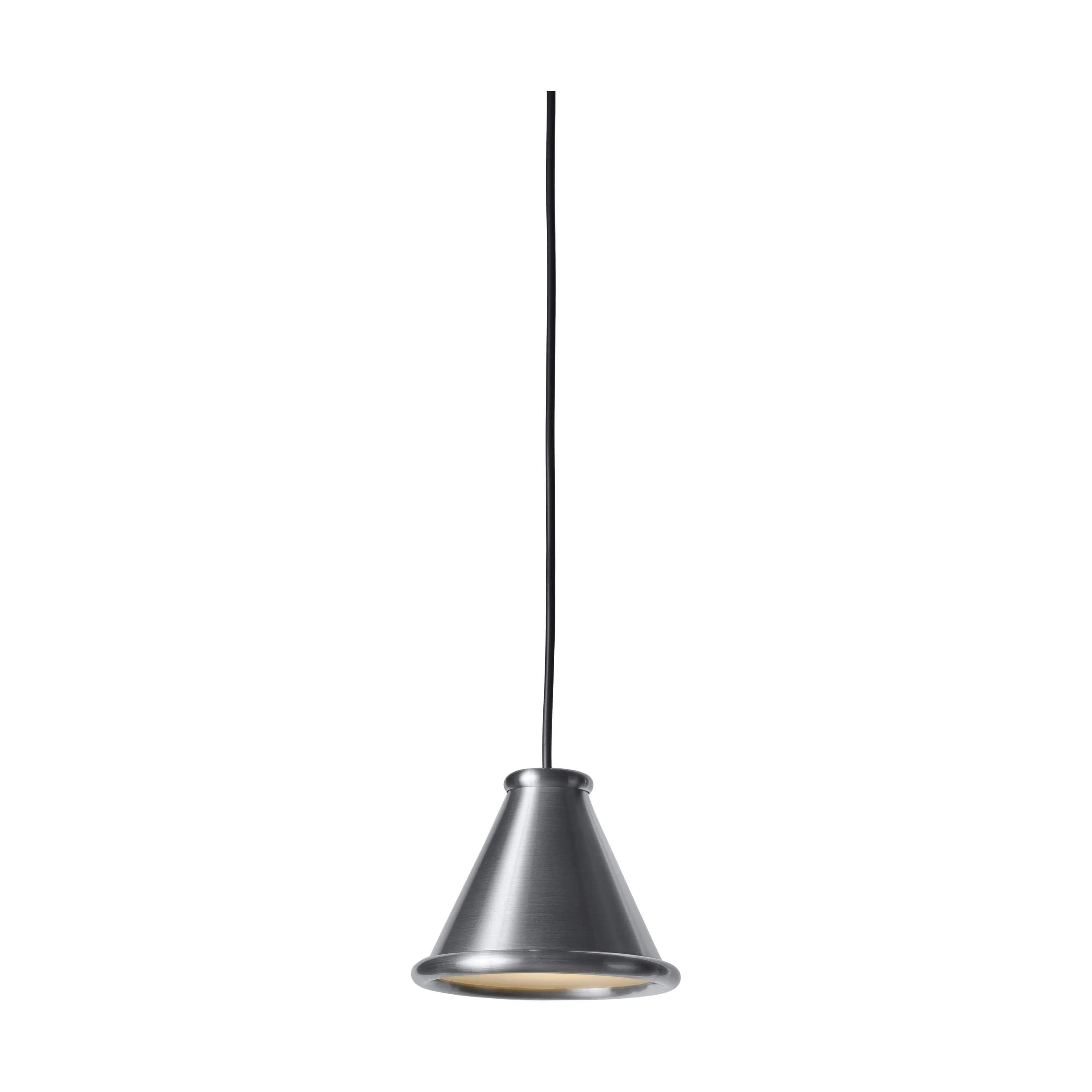 Belle Pendel, slipad aluminium, large