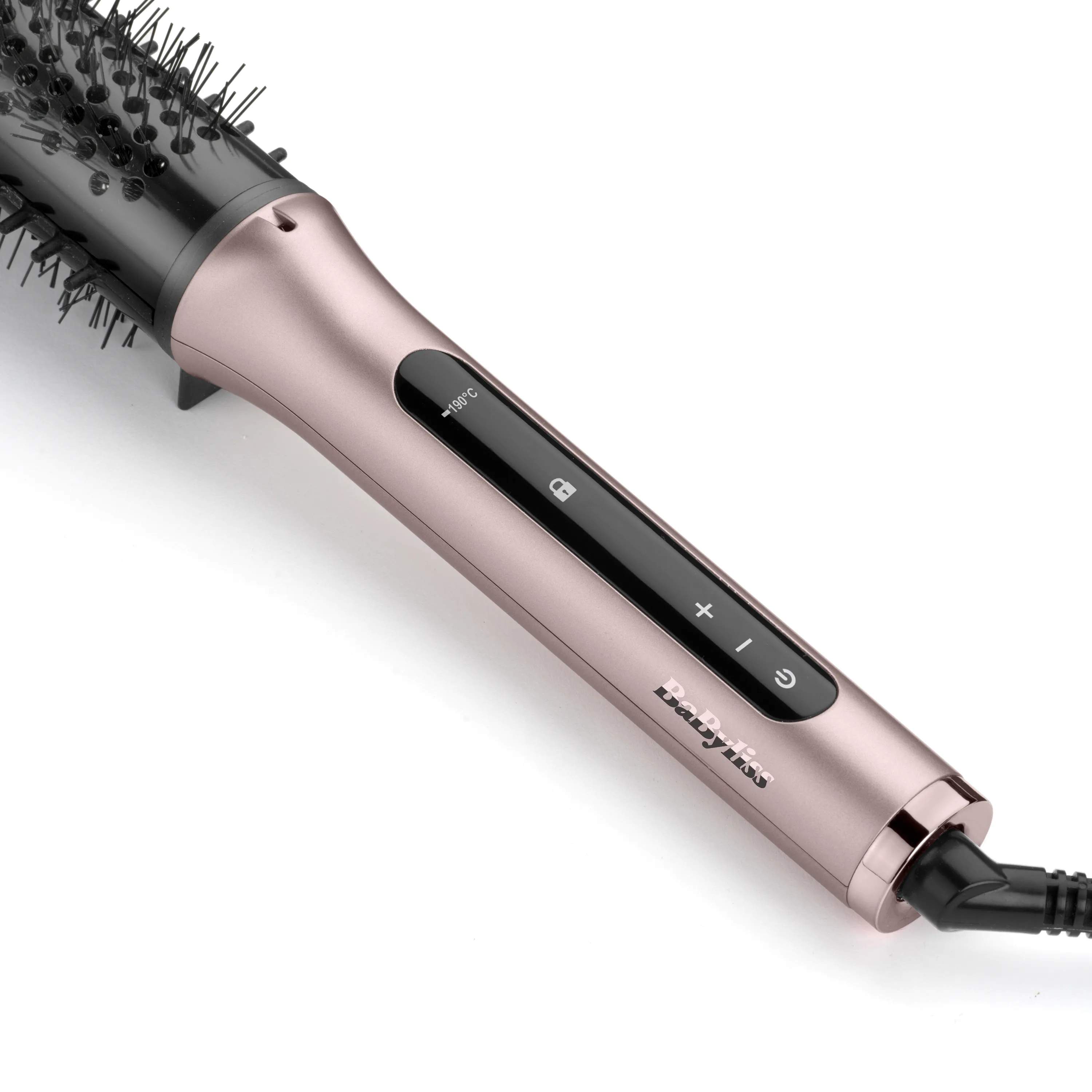 BaByliss Krøllejern Volume Boost Hot Brush i Lyserød, 3