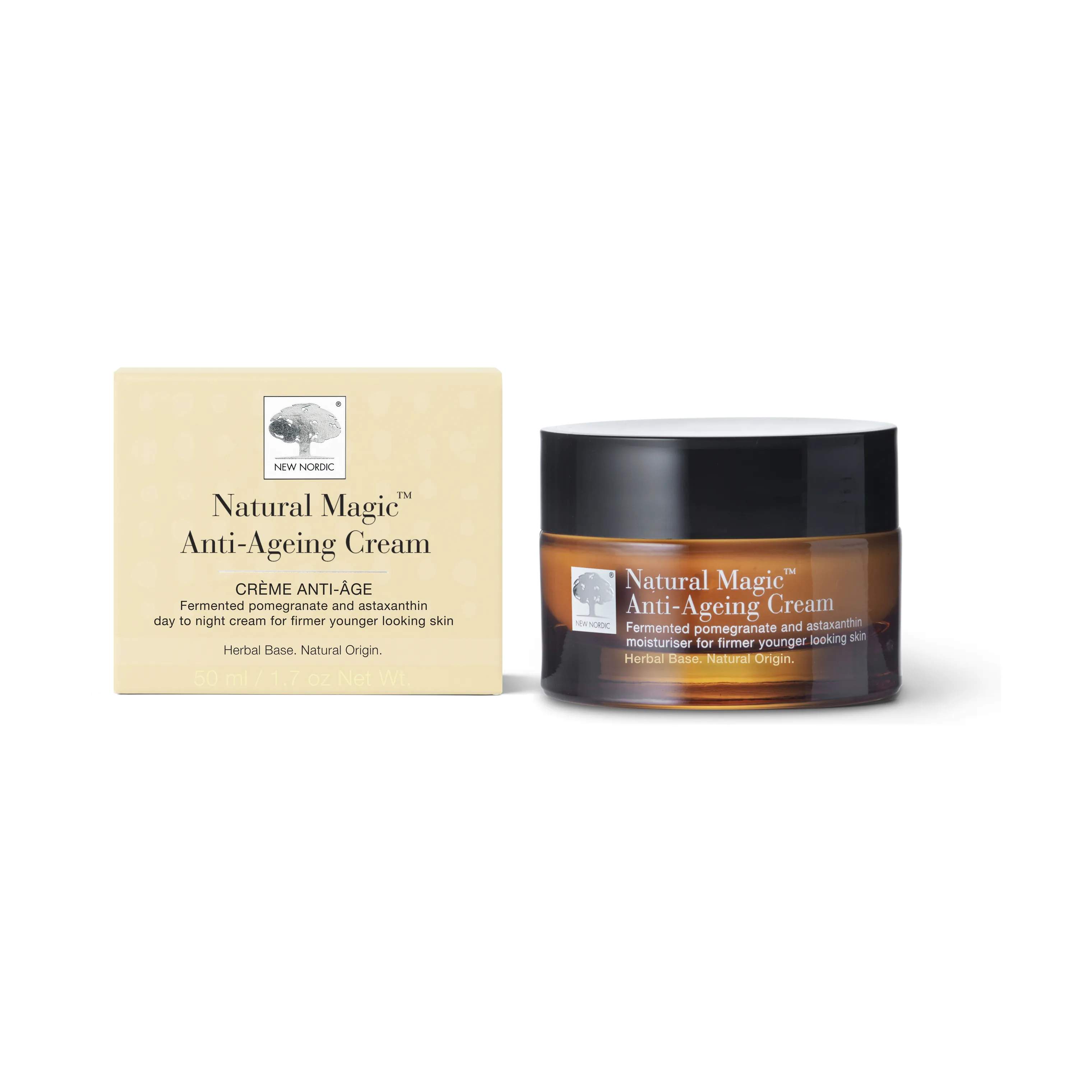 New Nordic Ansigtspleje Natural Magic Anti-ageing Ansigtscreme i Klar, 1