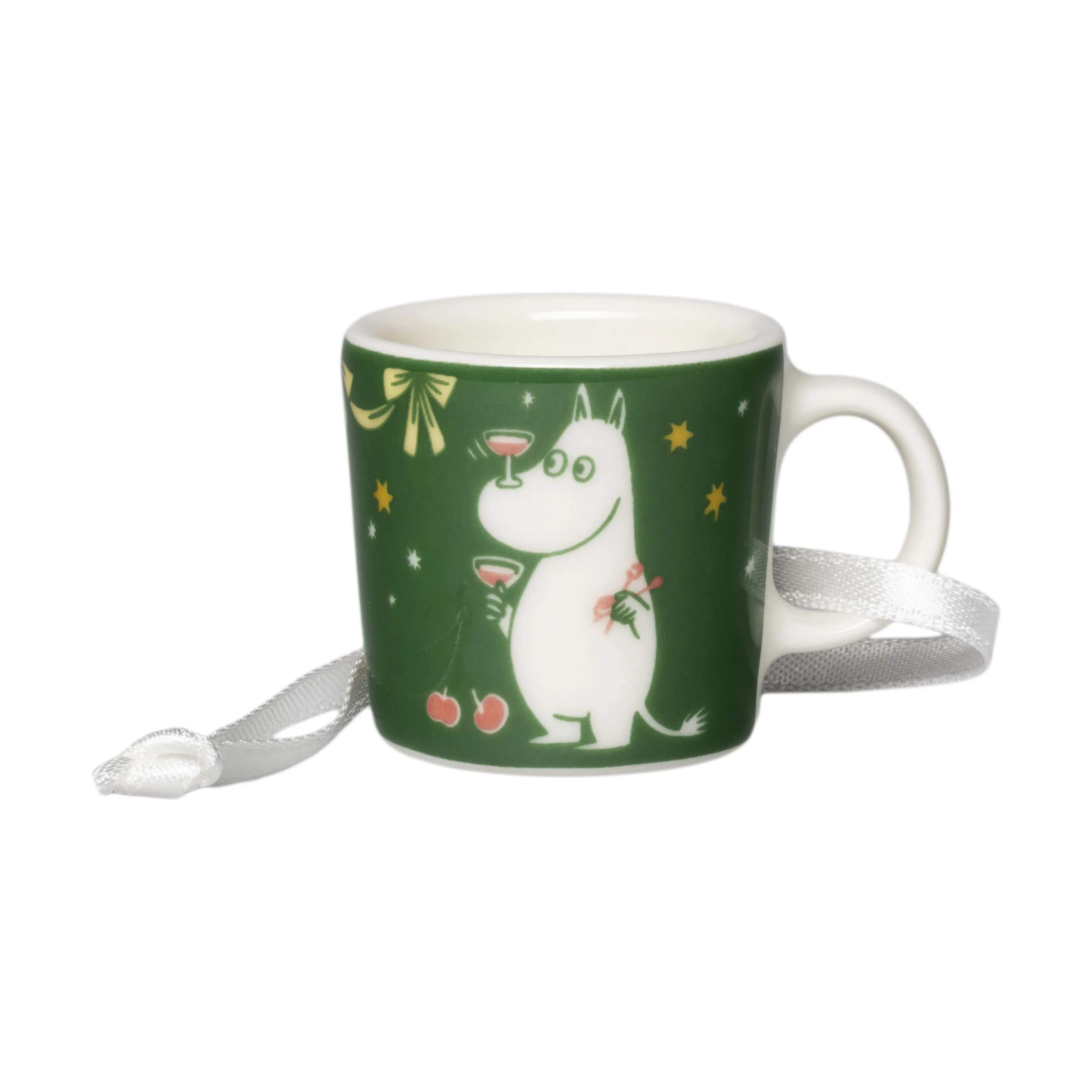 Moomin Arabia Krus og kopper med hank Gift of Love Minikrus i Multifarvet, 1