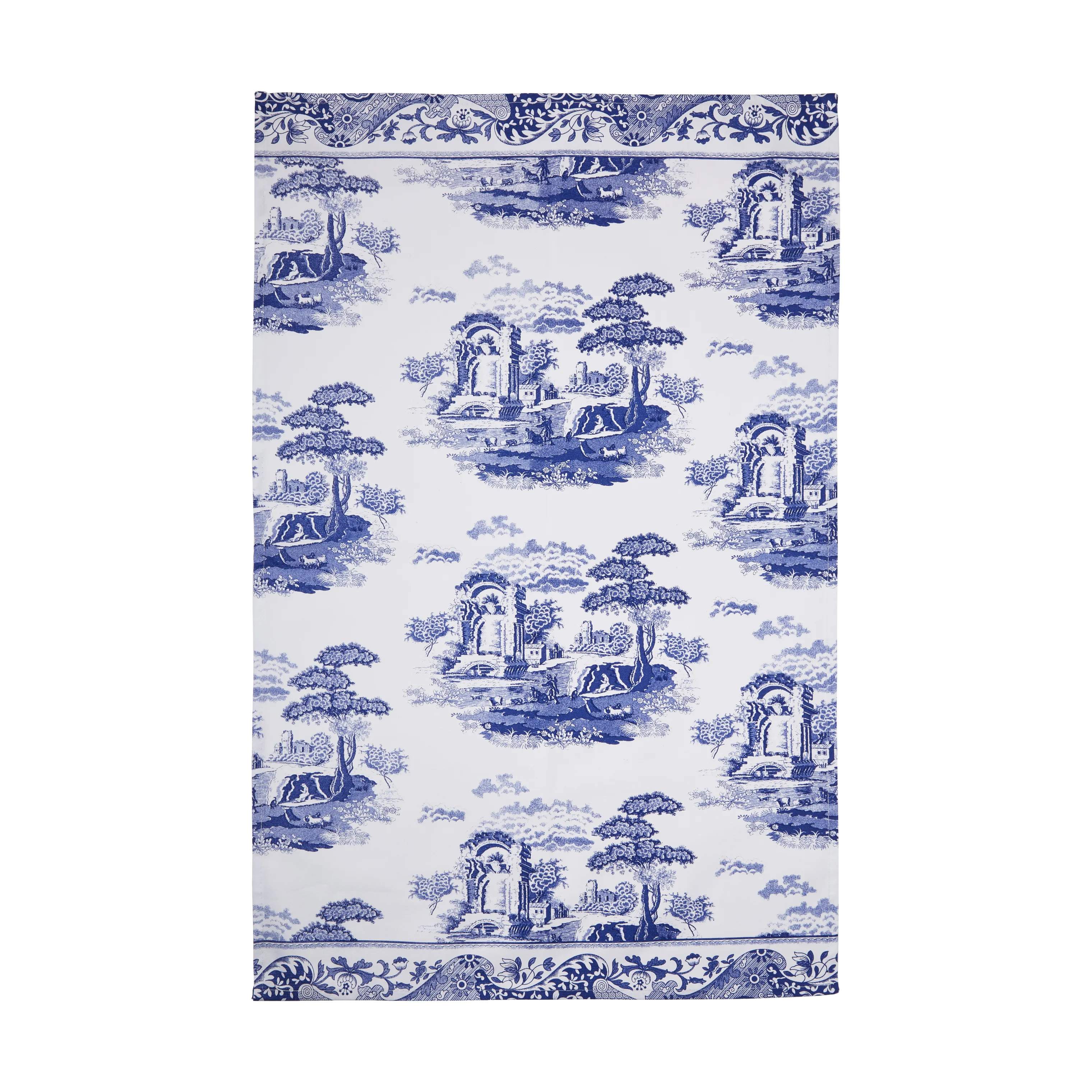 Pimpernel Viskestykker Blue Italian Viskestykke i Blå/hvid, 1