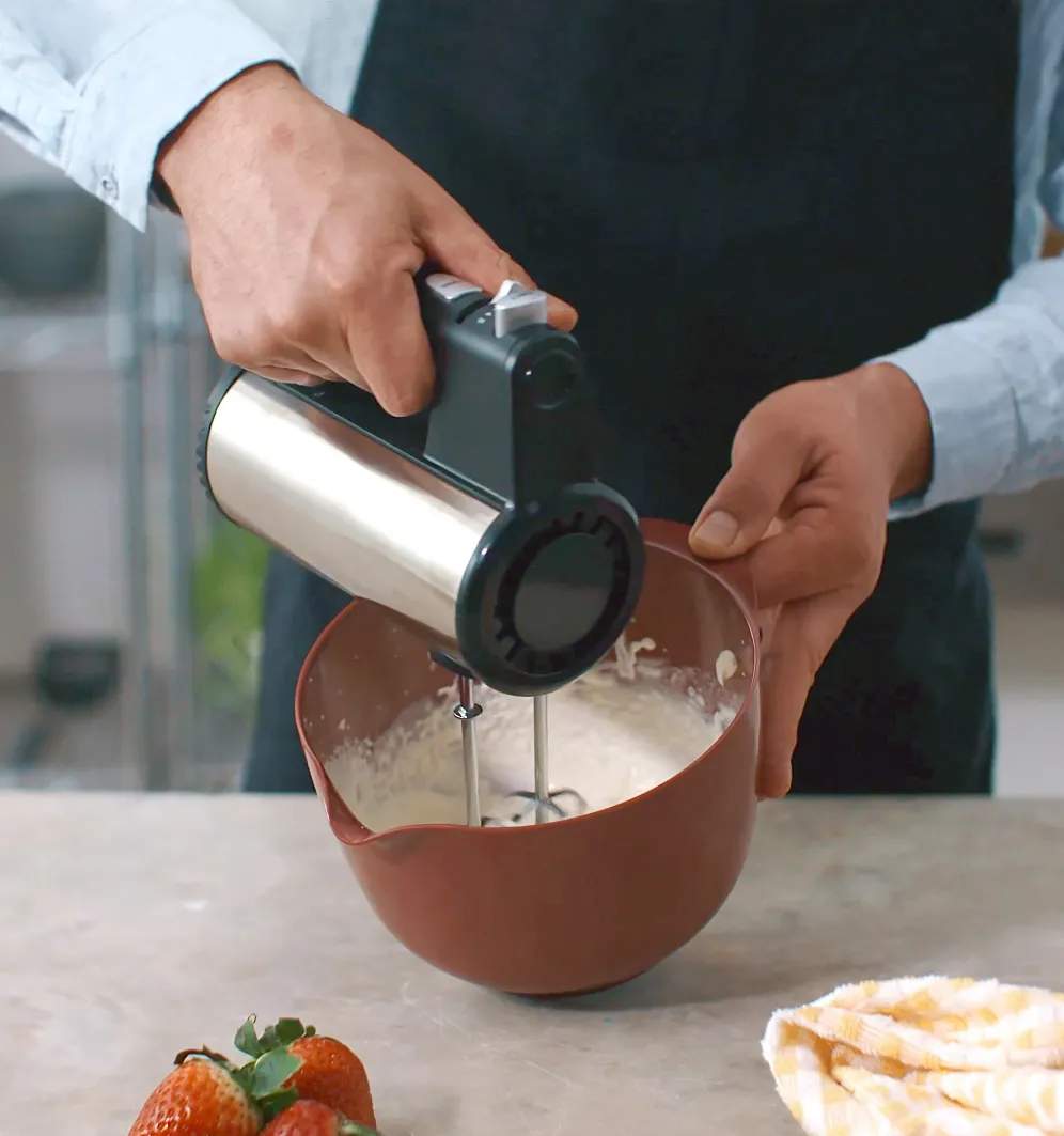 Cook & Baker Håndmixere Håndmixer i Sort/stål, 3