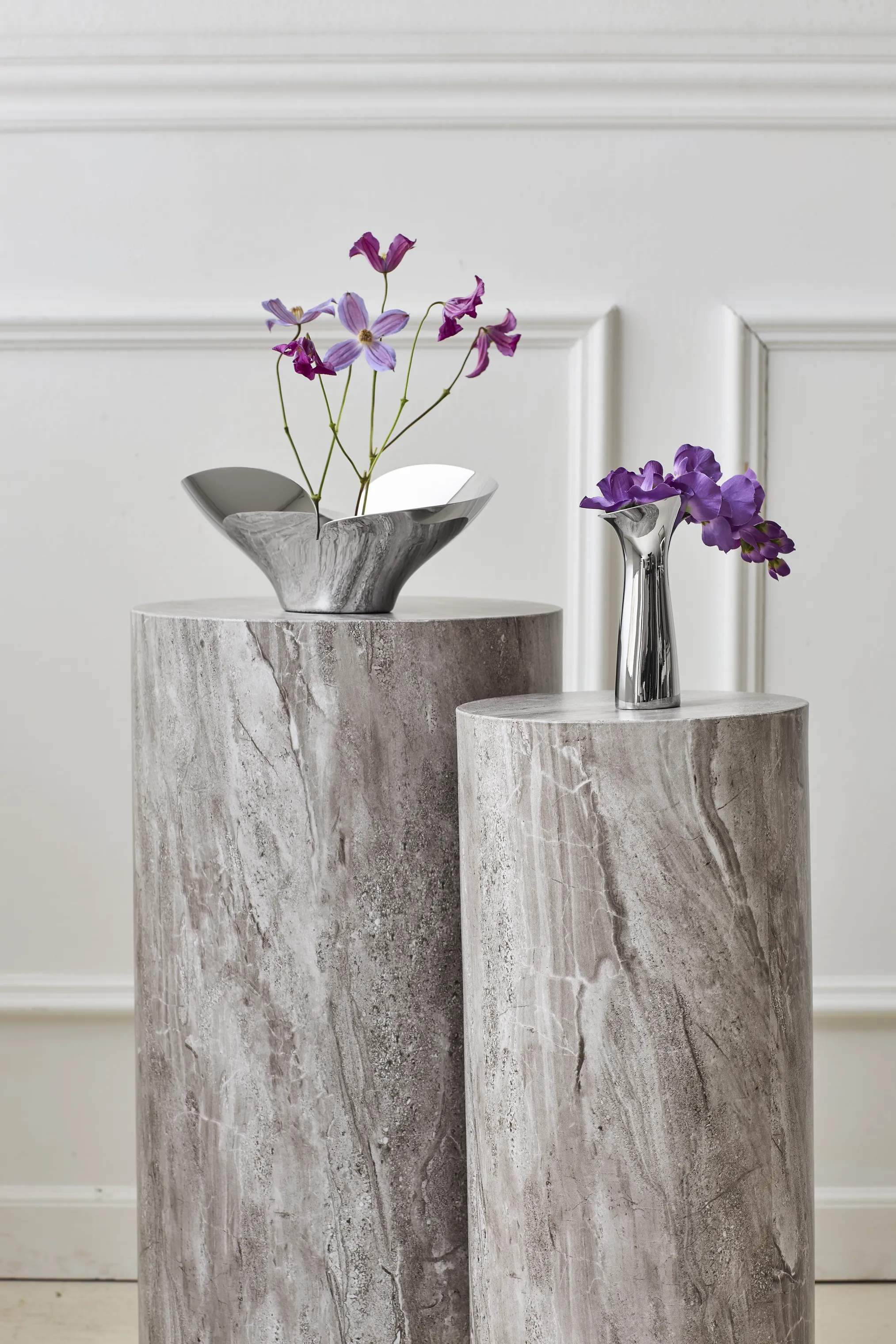 Georg Jensen Vaser Bloom Botanica Vase i Stål, 15 cm, 5
