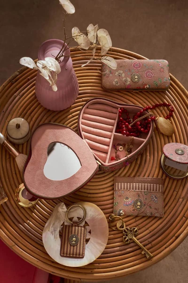 PIP Studio Småopbevaring Cosmetic Bags Carmel Smykkeskrin i Red, 5